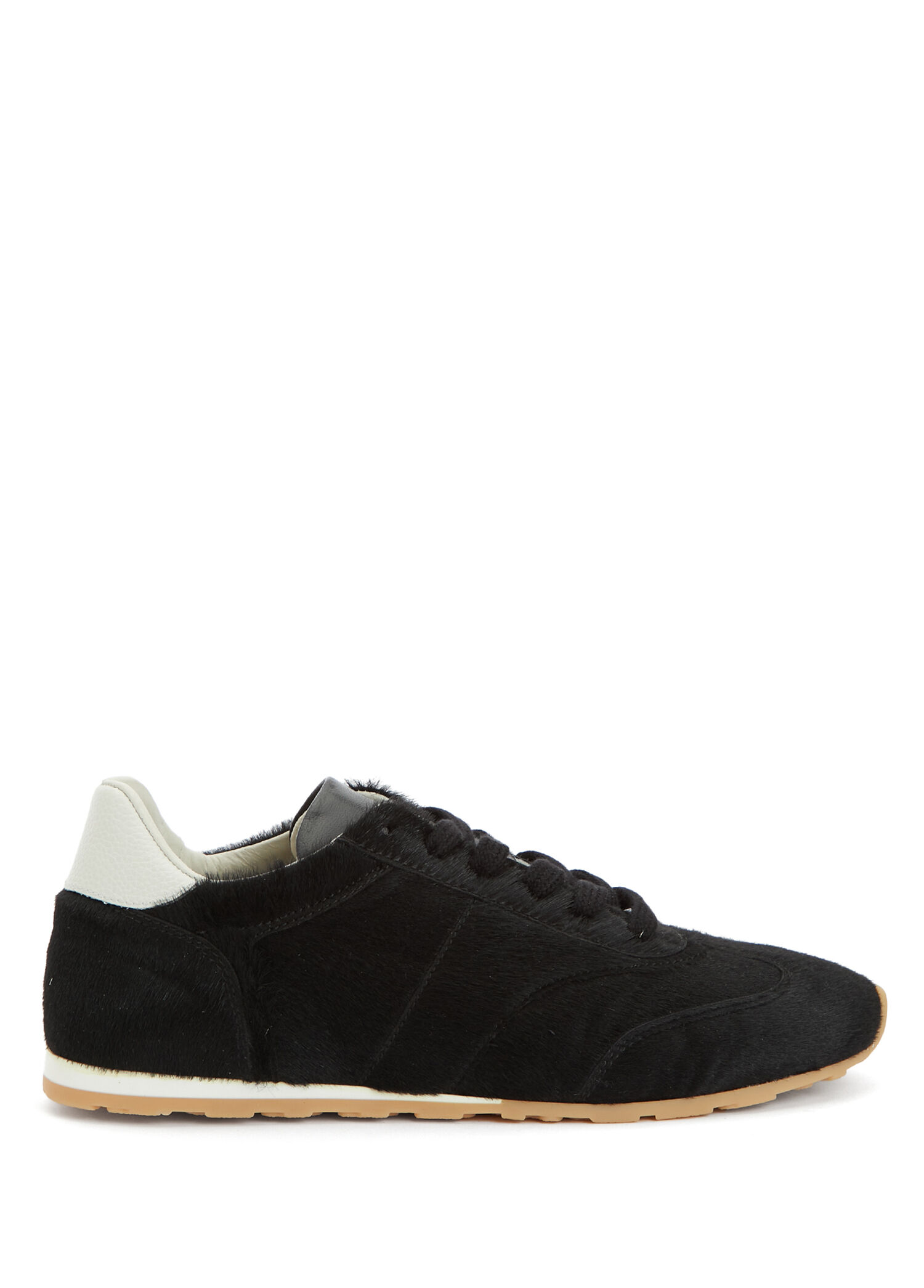 Siyah Kadın Deri Sneaker