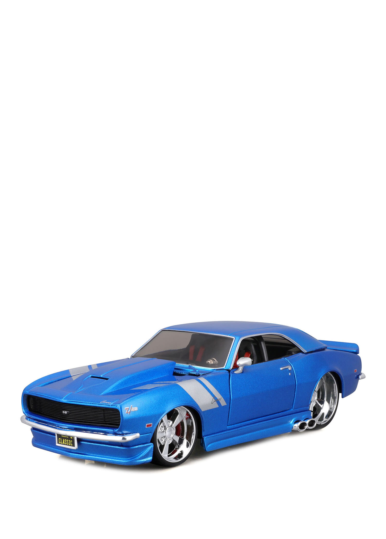 1968 Chevrolet Camaro Z/28 1:24 Mavi Model Araba
