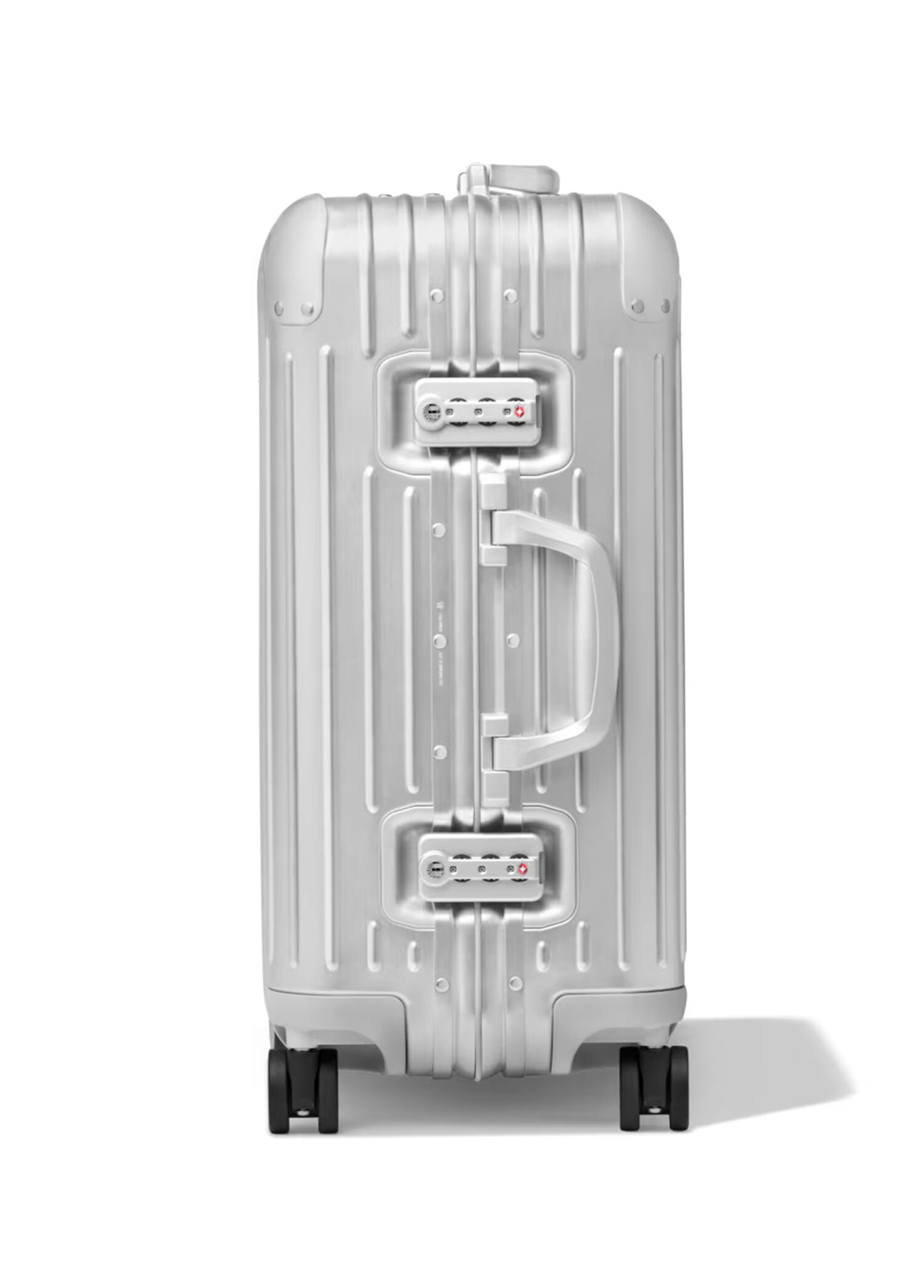Silver Rimowa Silver Men Original Cabin Plus Silver Suitcase
