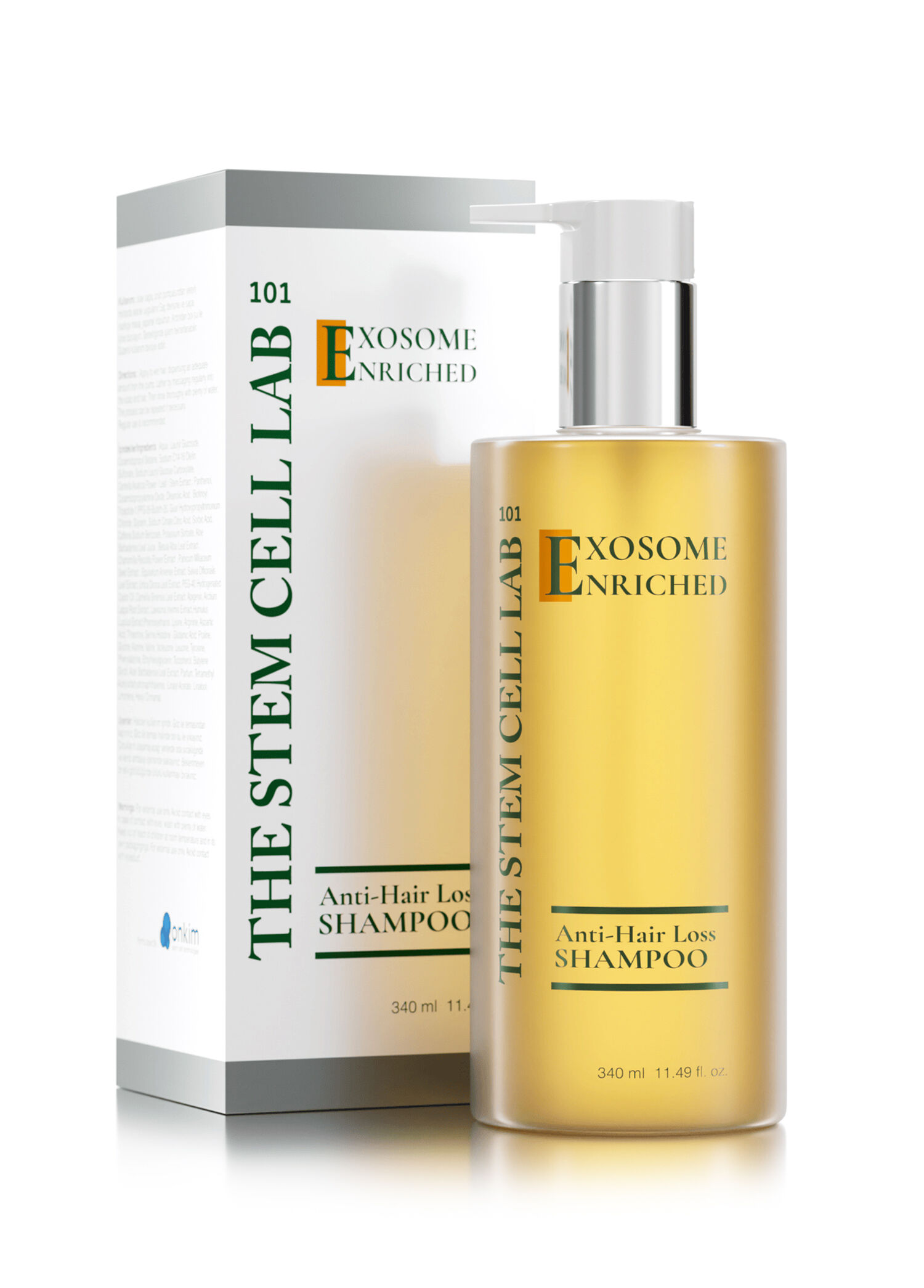 Hair Shampoo Eksozom ile Zenginleştirilmiş Saç Dökülme Karşıtı Şampuan 340 ml
