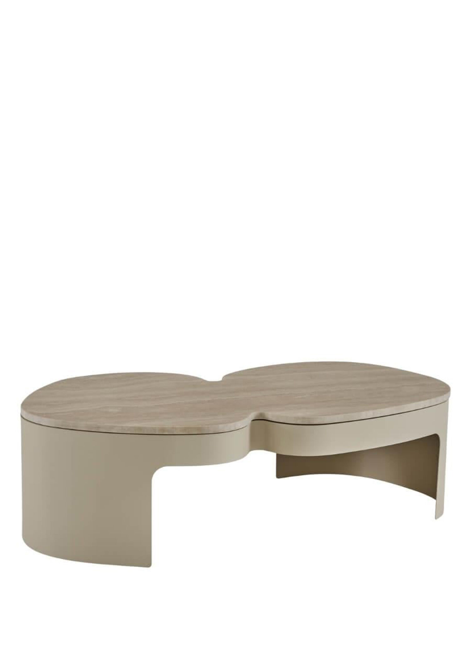 Pukka Beige Traverten Orta Sehpa