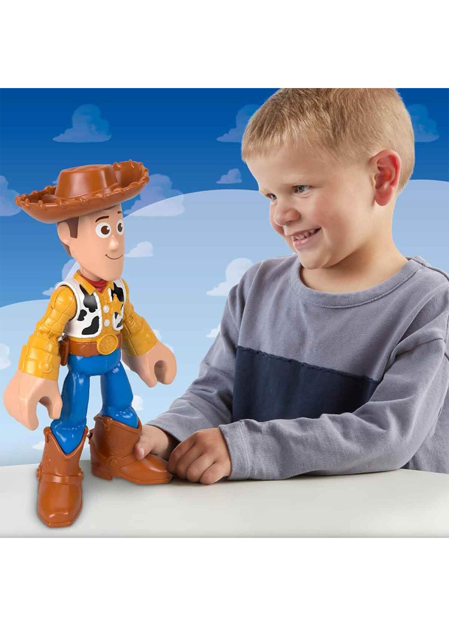Imaginext - Toy Story XL Woody Karakter Figür Oyuncak JMD33 - Çok