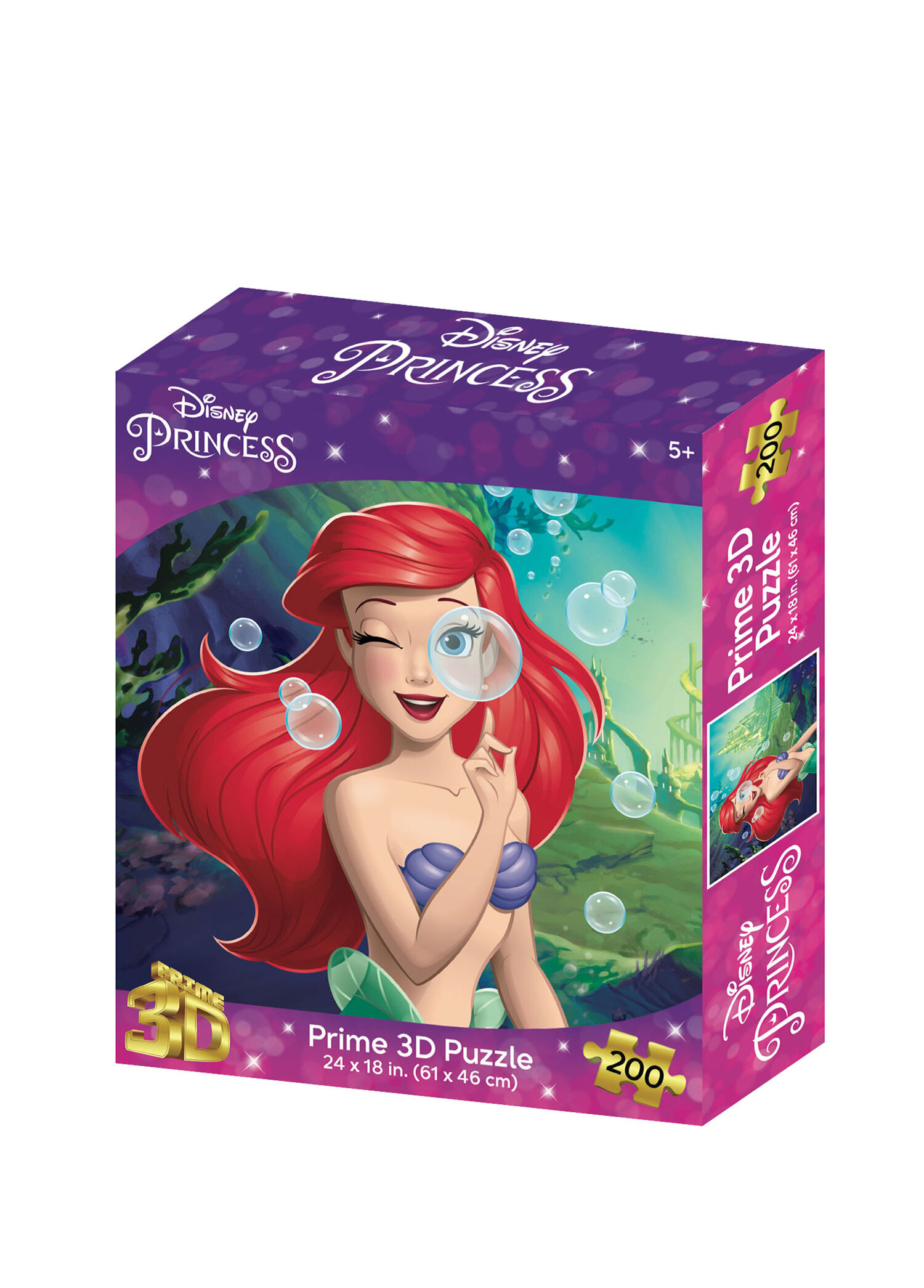 Disney Princess Deniz Kızı Ariel 200 Parça 3D Puzzle