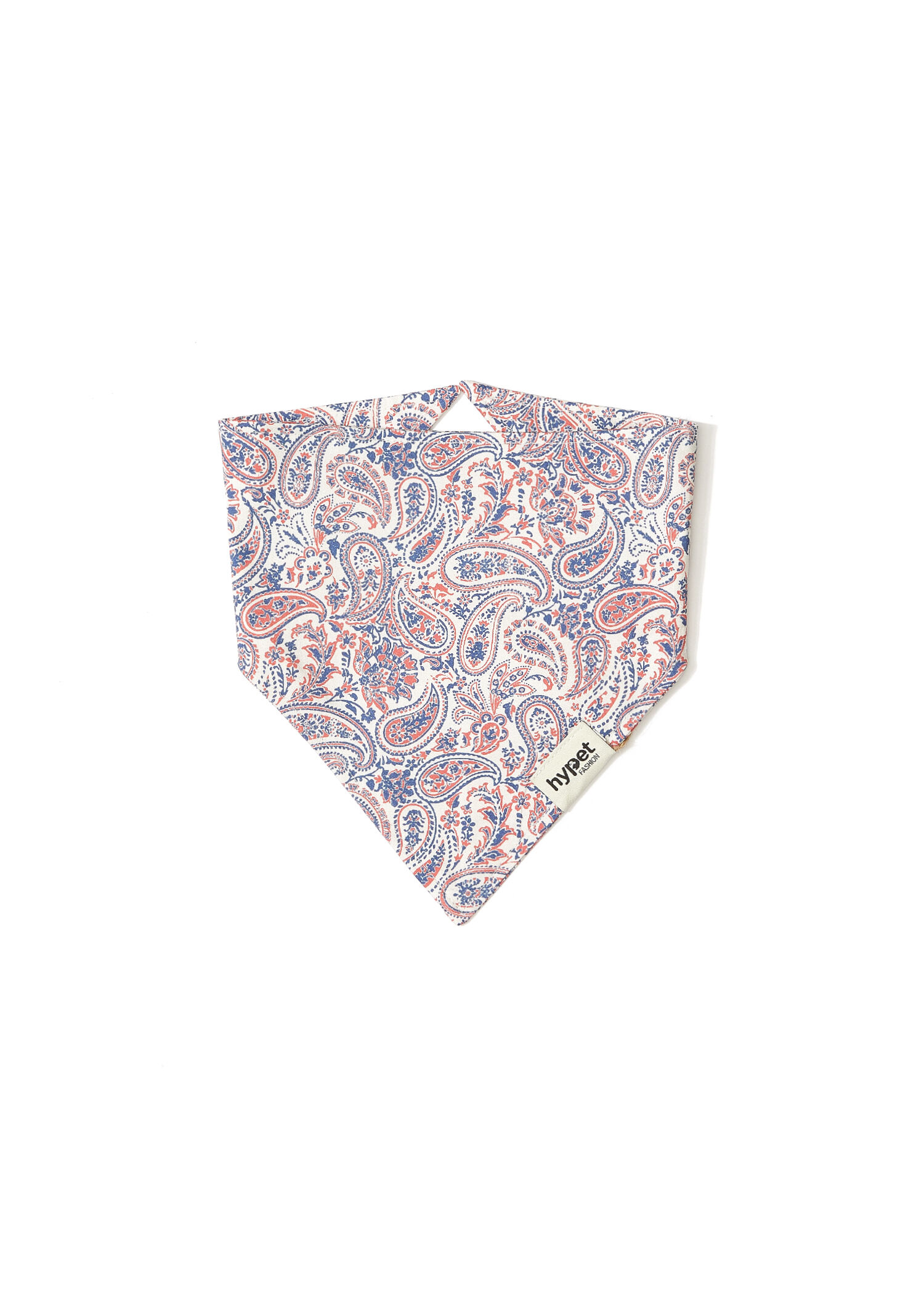 Paisley Pamuklu Çok Renkli Köpek Bandana