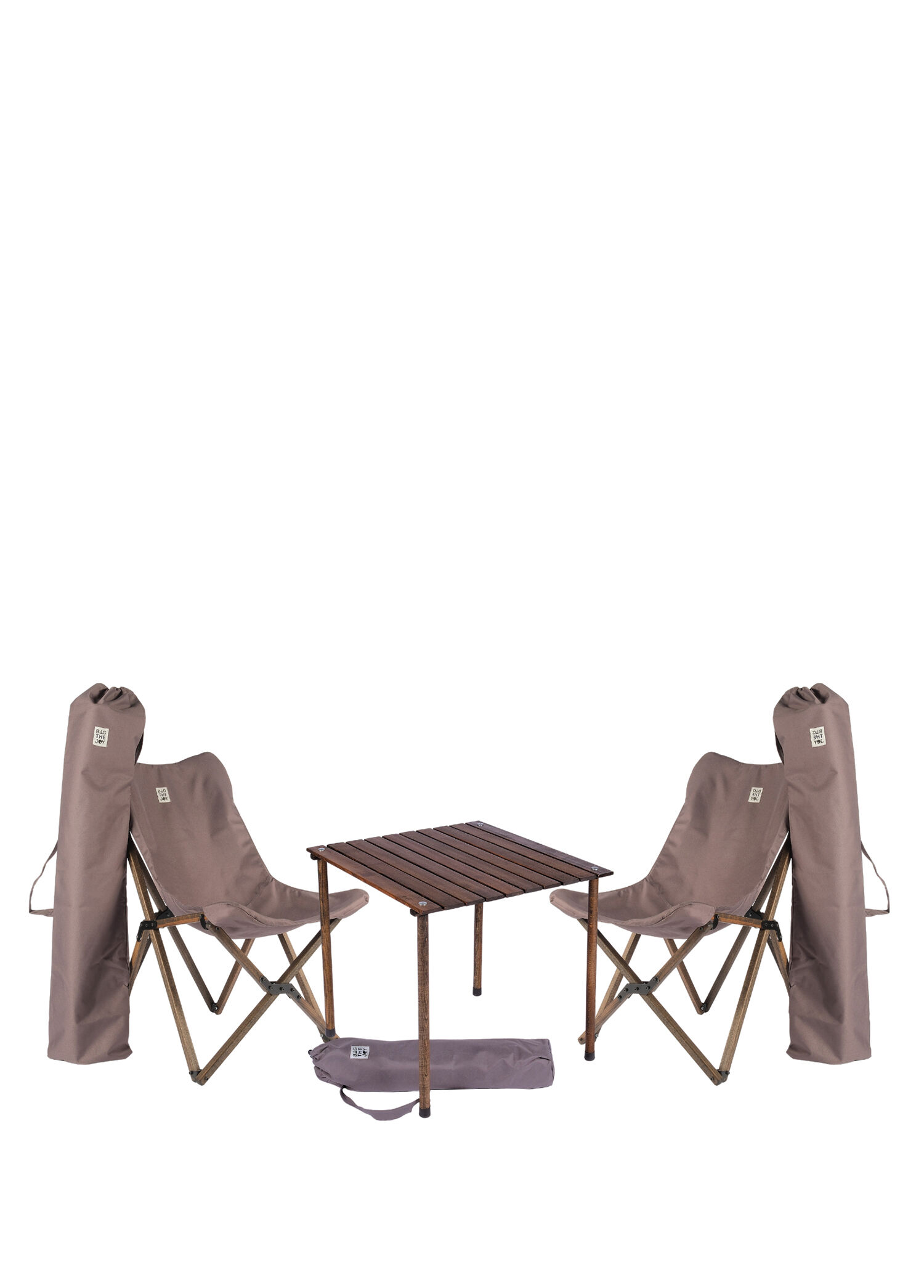 Ahşap Katlanır Antrasit Koyu Gri Masa Sandalye Seti 60x60x55 cm