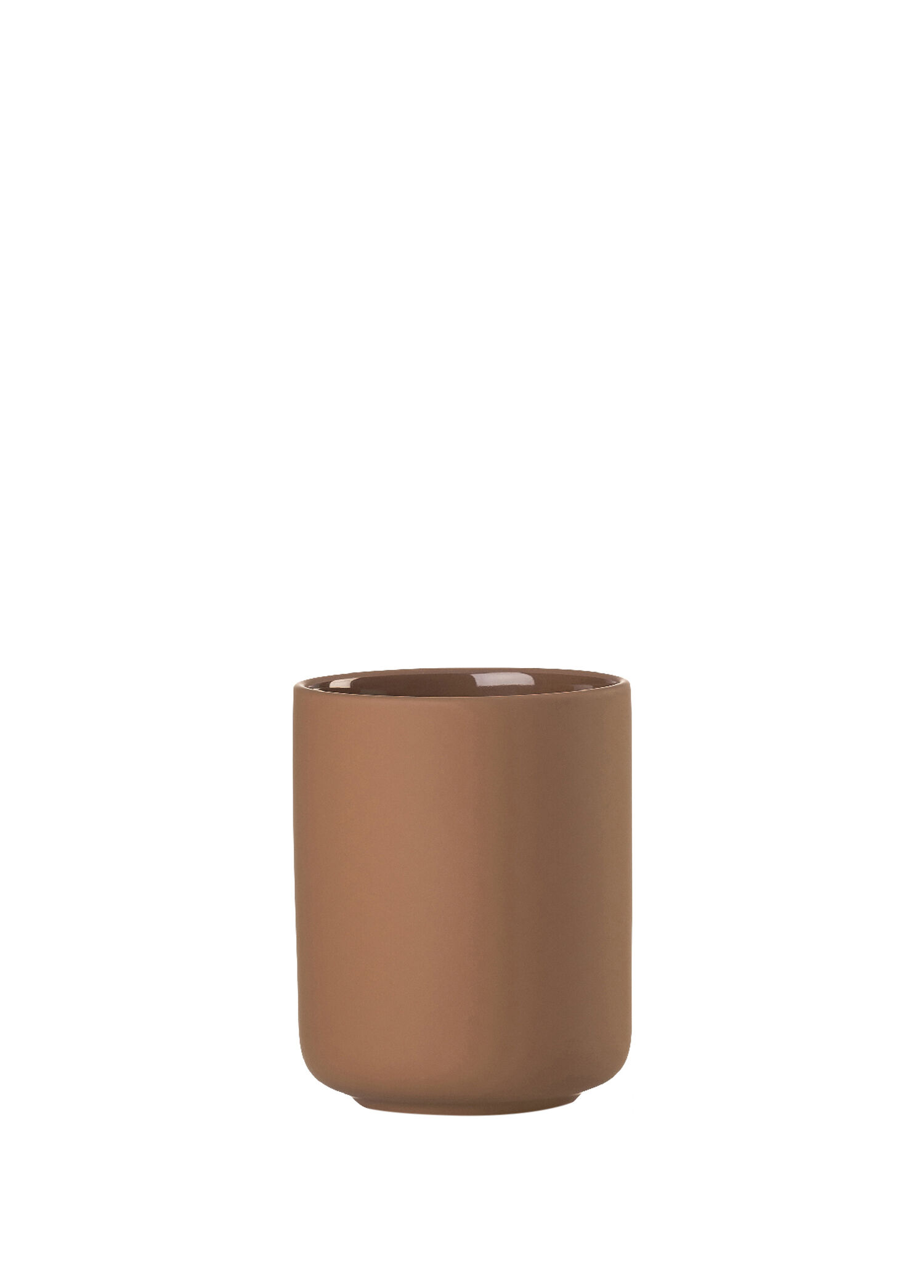 Ume Terracotta Renk Seramik Diş Fırçalık