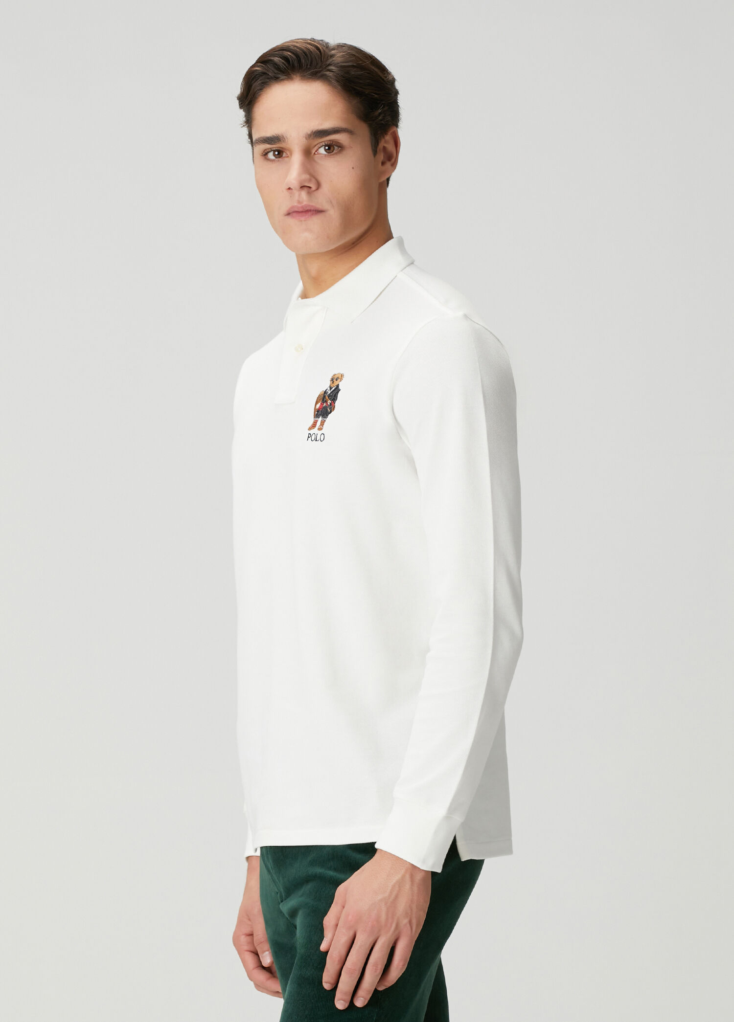 トップス 00s polo by ralph lauren swag flexwitme Polo Ralph Lauren Naturel Erkek Naturel Polo Yaka Sweatshirt