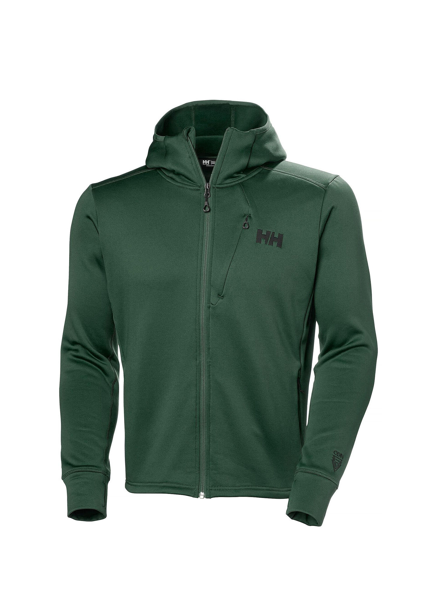 Odin Thermal Pro Green Kapüşonlu Polar Erkek Spor Ceket