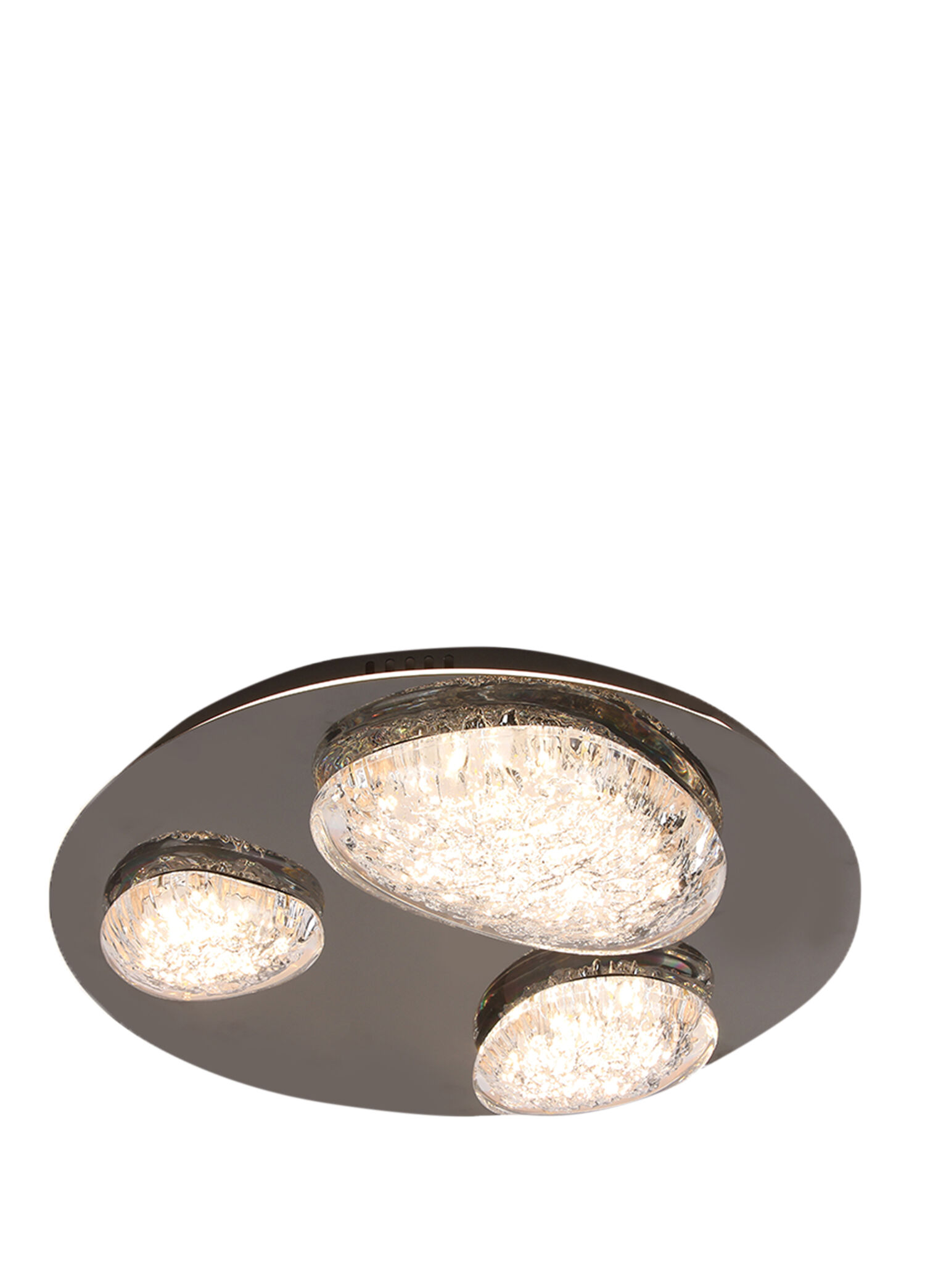 Modern Gri Metal Led Plafonyer