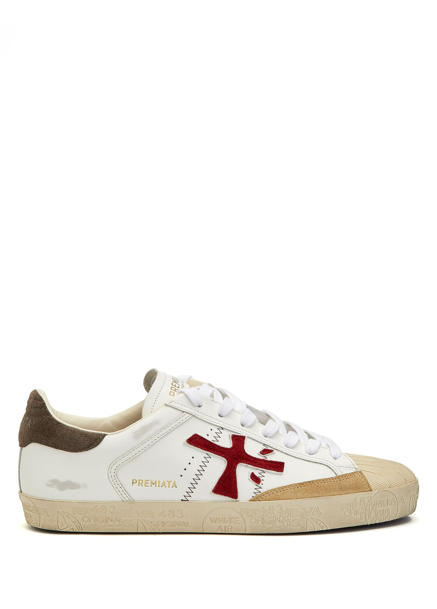Premiata Çok Renkli Erkek Steven Çok Renkli Erkek Deri Sneaker
