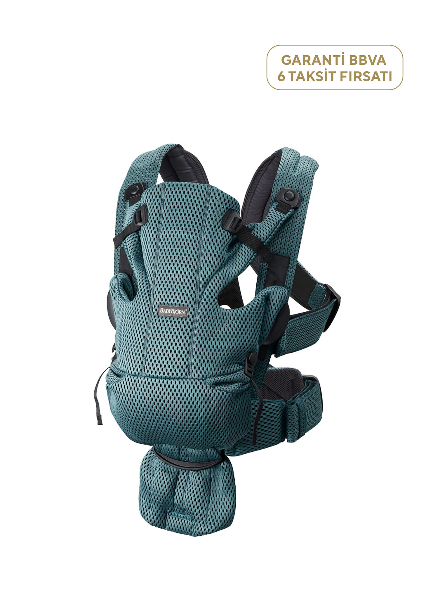 Move 3D Mesh Sage Green Kanguru