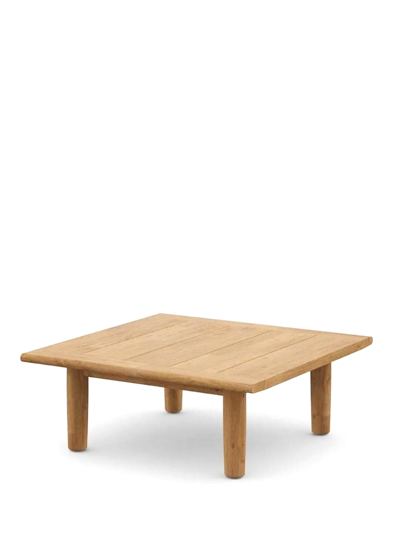 Tibbo Natural Teak Kare Orta Sehpa