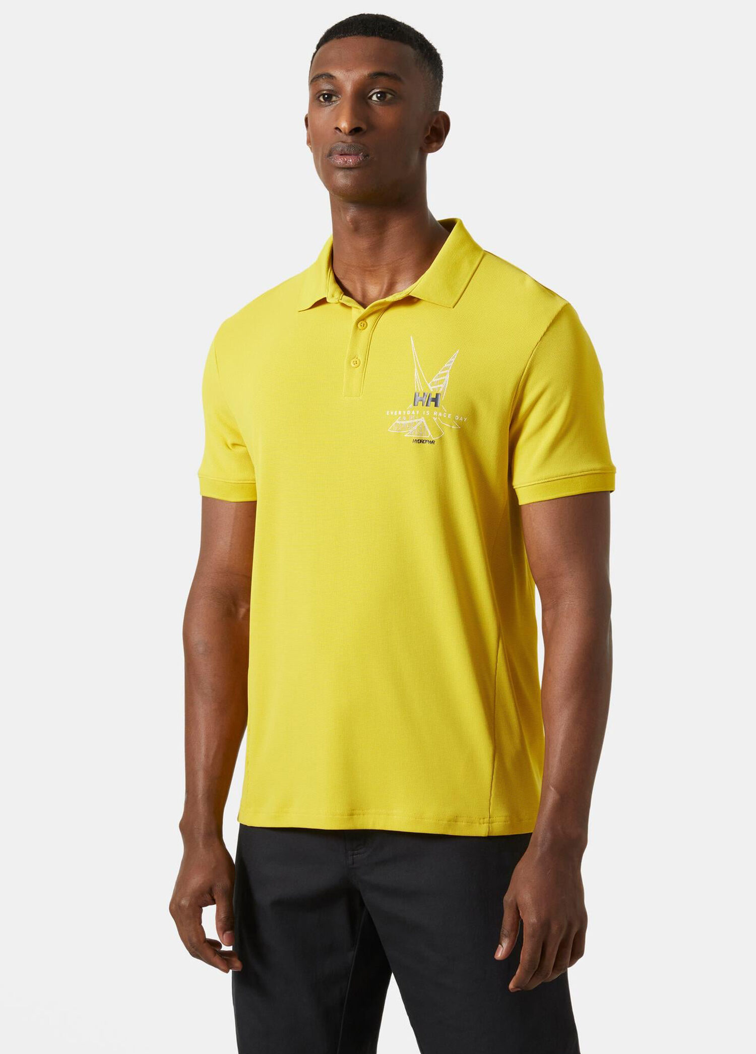 HP Race Gold Rush Polo Yaka Kısa Kollu Erkek Spor T-shirt