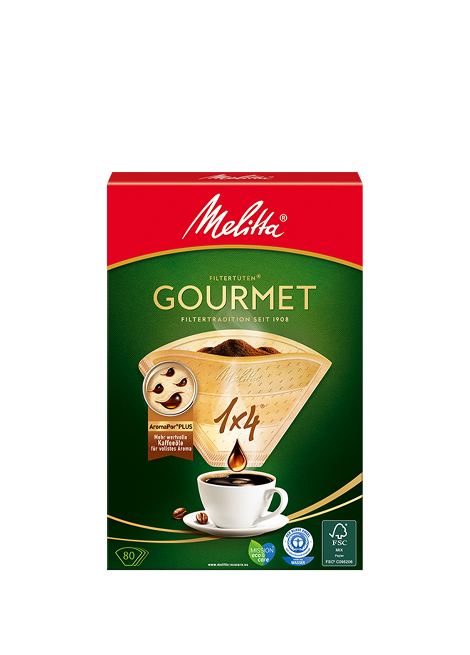 Gourmet 1x4 Kahve Filtre Kağıdı