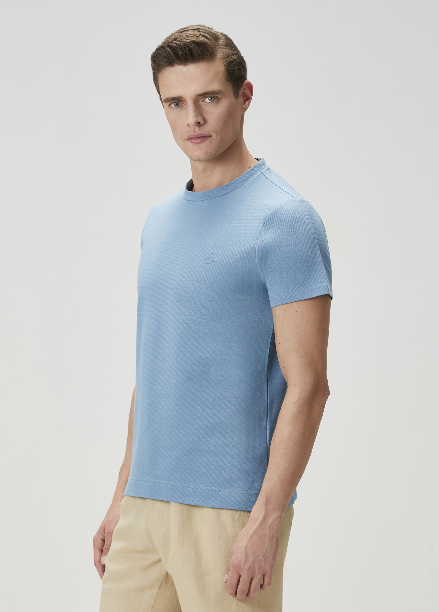Relax Fit Mavi T-shirt_3