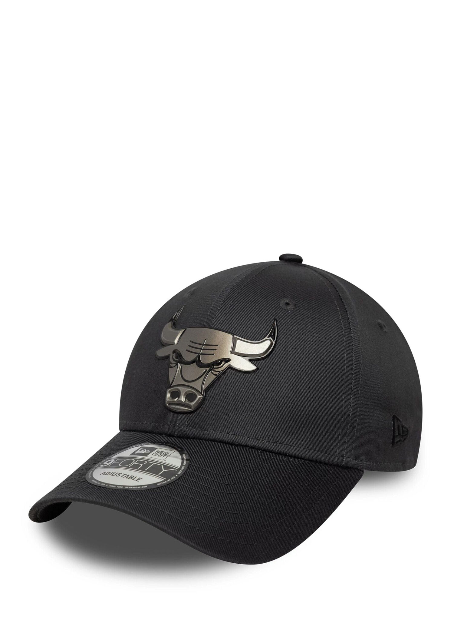9Forty Chicago Bulls Metallic Koyu Gri Erkek Şapka