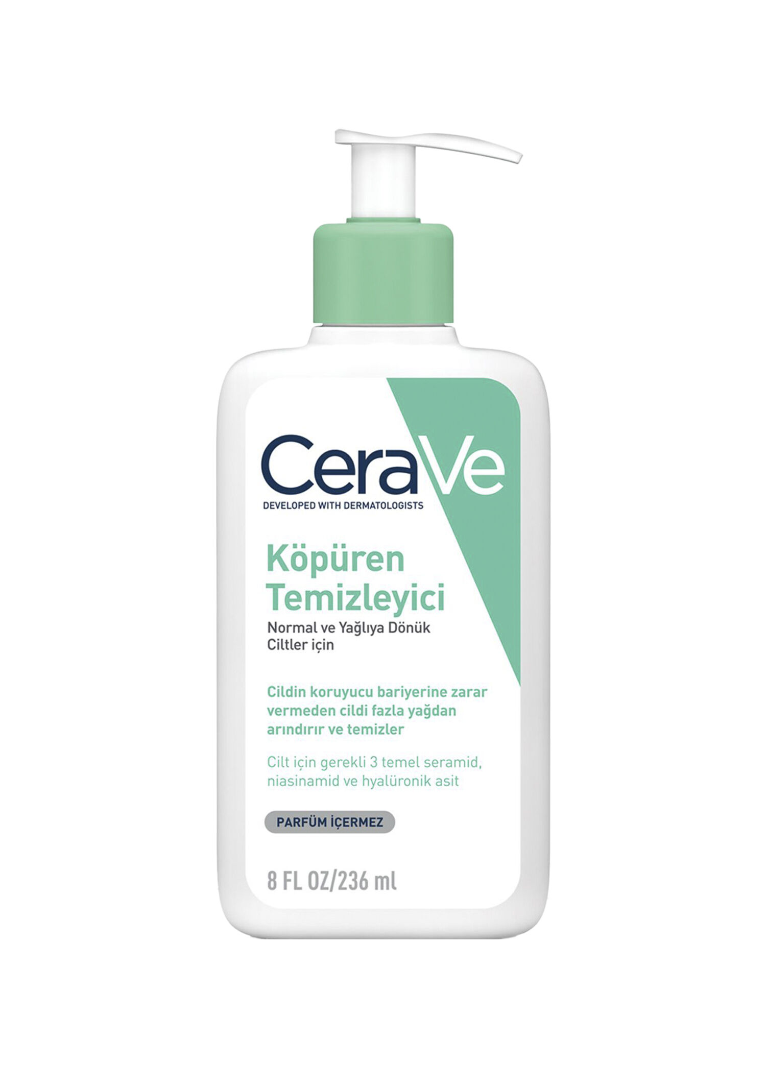 Köpüren Arındırıcı Yüz Temizleyici 236 ml
