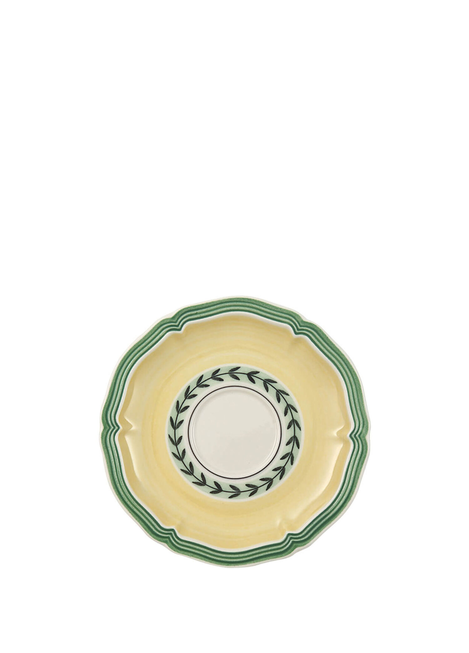 French Garden Fleurence Porselen Türk Kahvesi Fincan Tabağı 13 cm