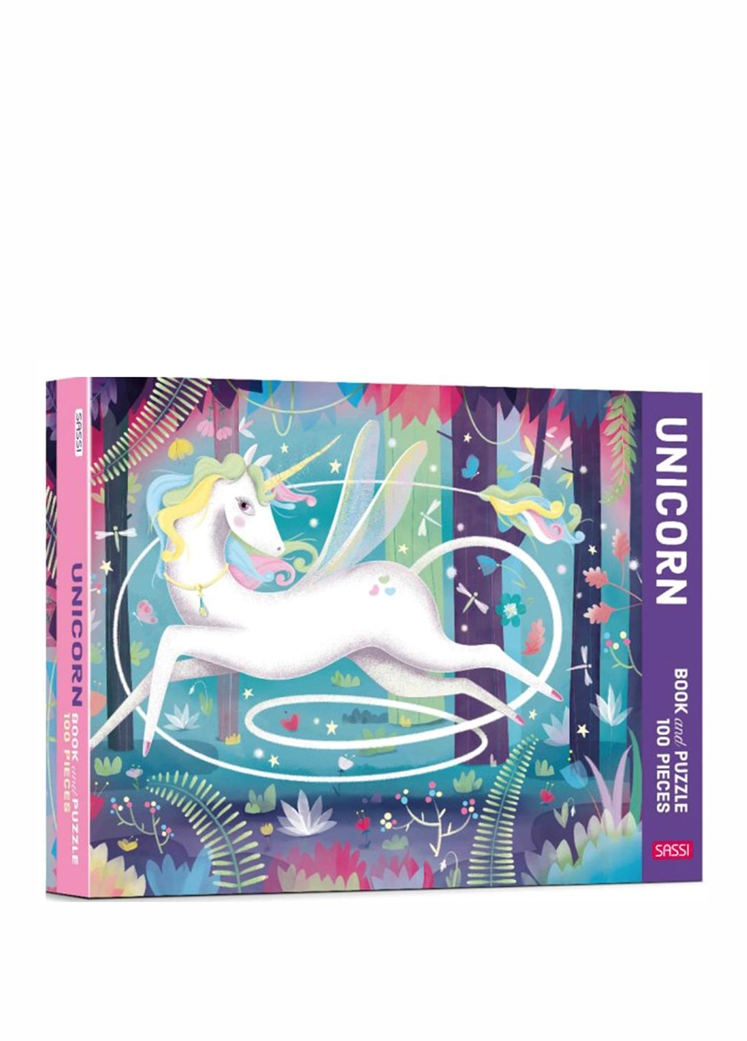 Unicorn Puzzle ve Kitap Seti