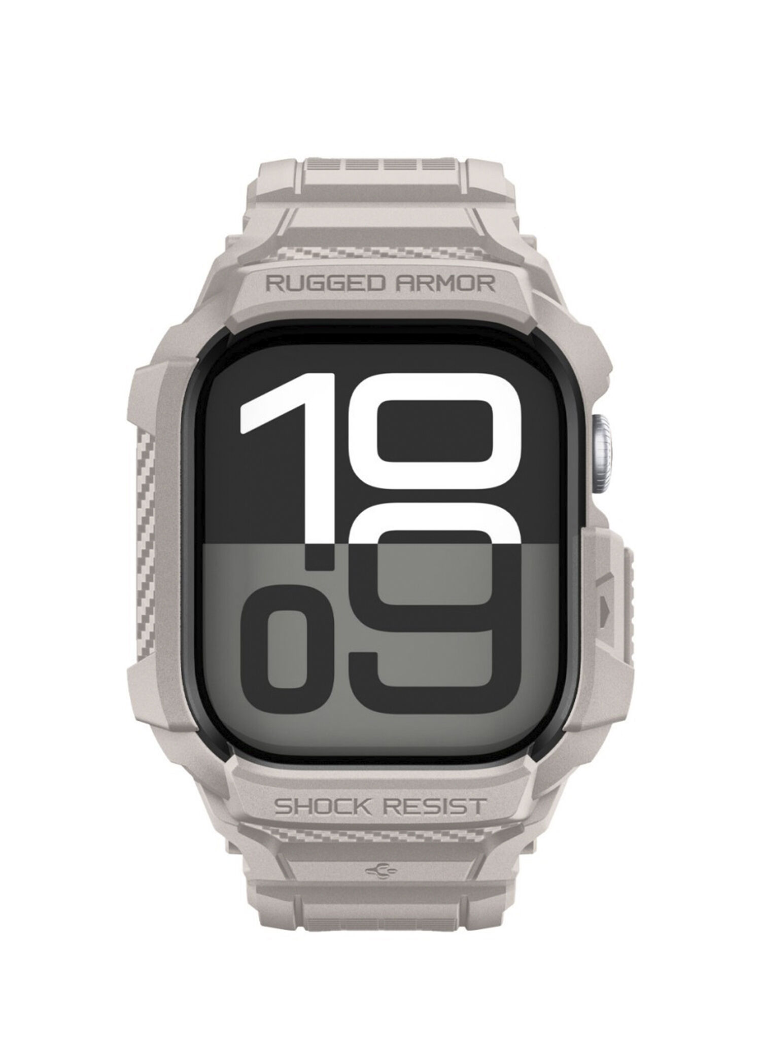 Apple Watch 11/10 ile Uyumlu 42 mm Rugged Armor Pro 2 Dune Beige Akıllı Saat Kordon