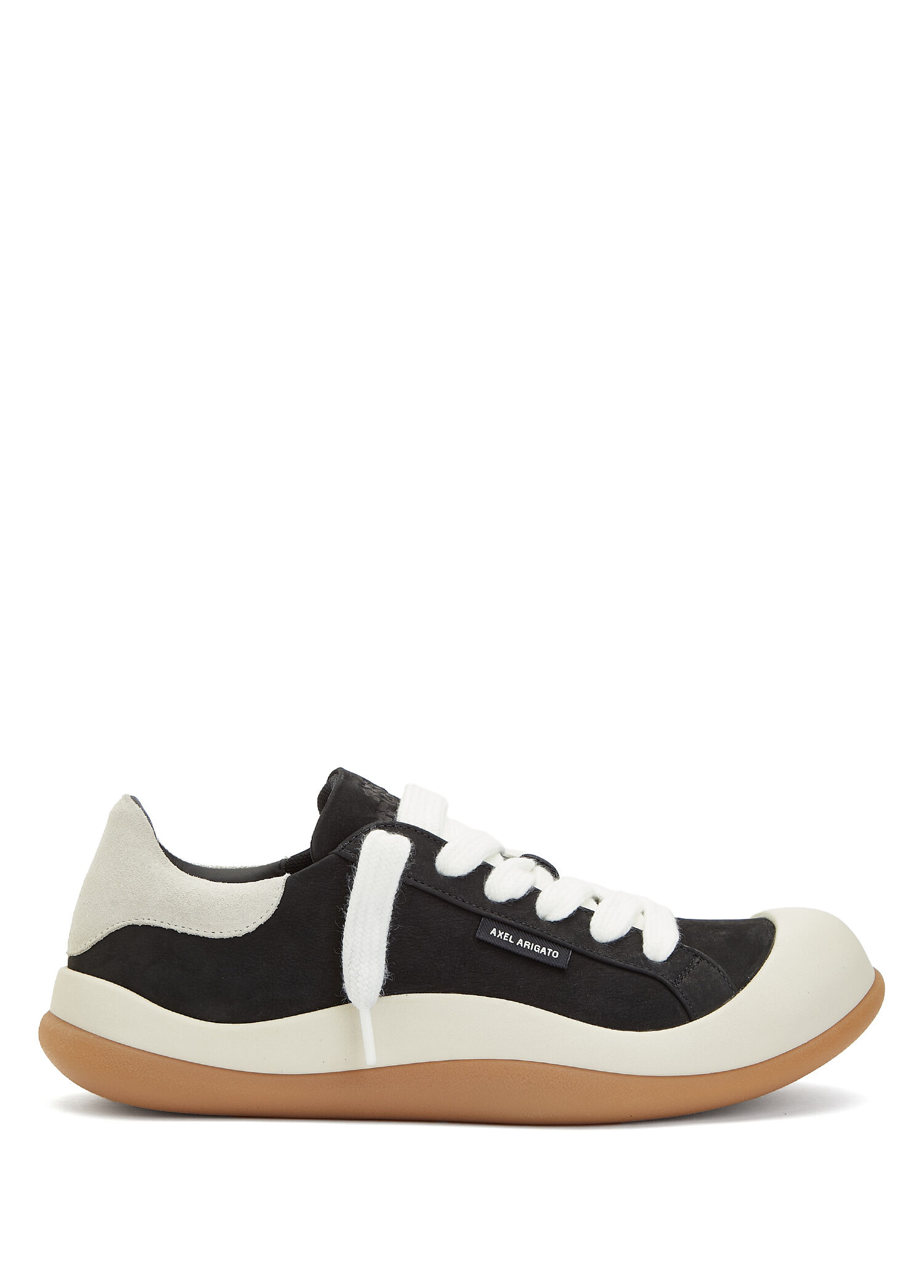 Squish Siyah Beyaz Erkek Deri Sneaker