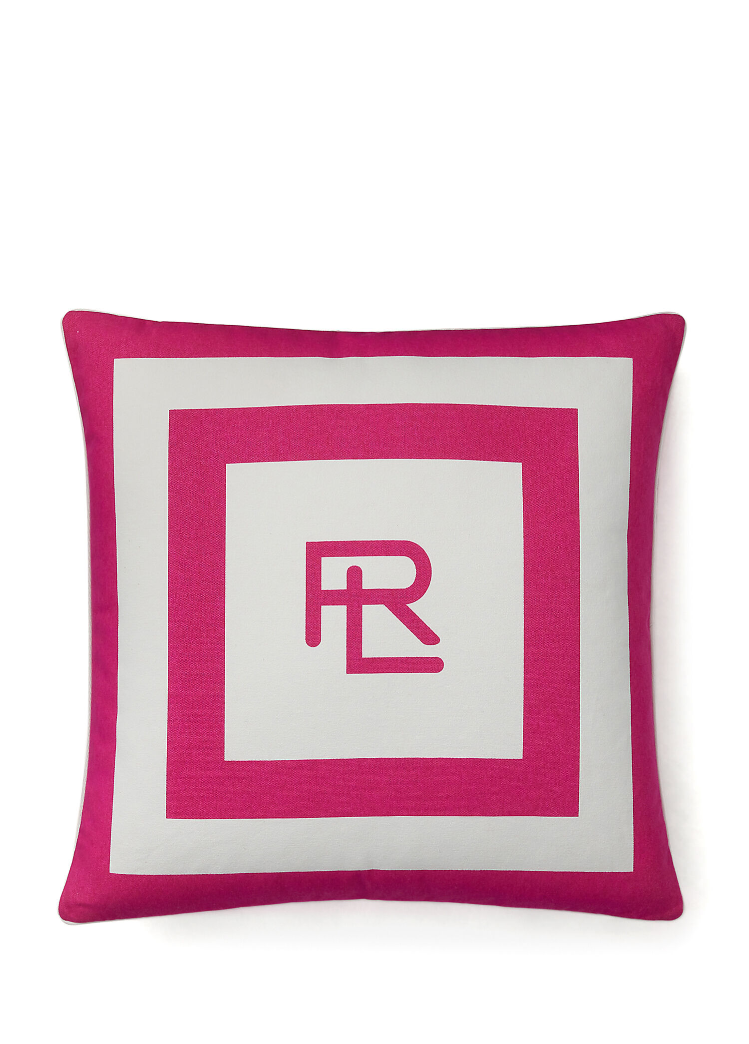 Holton Pembe Beyaz 20x20 cm Dekoratif Yastık