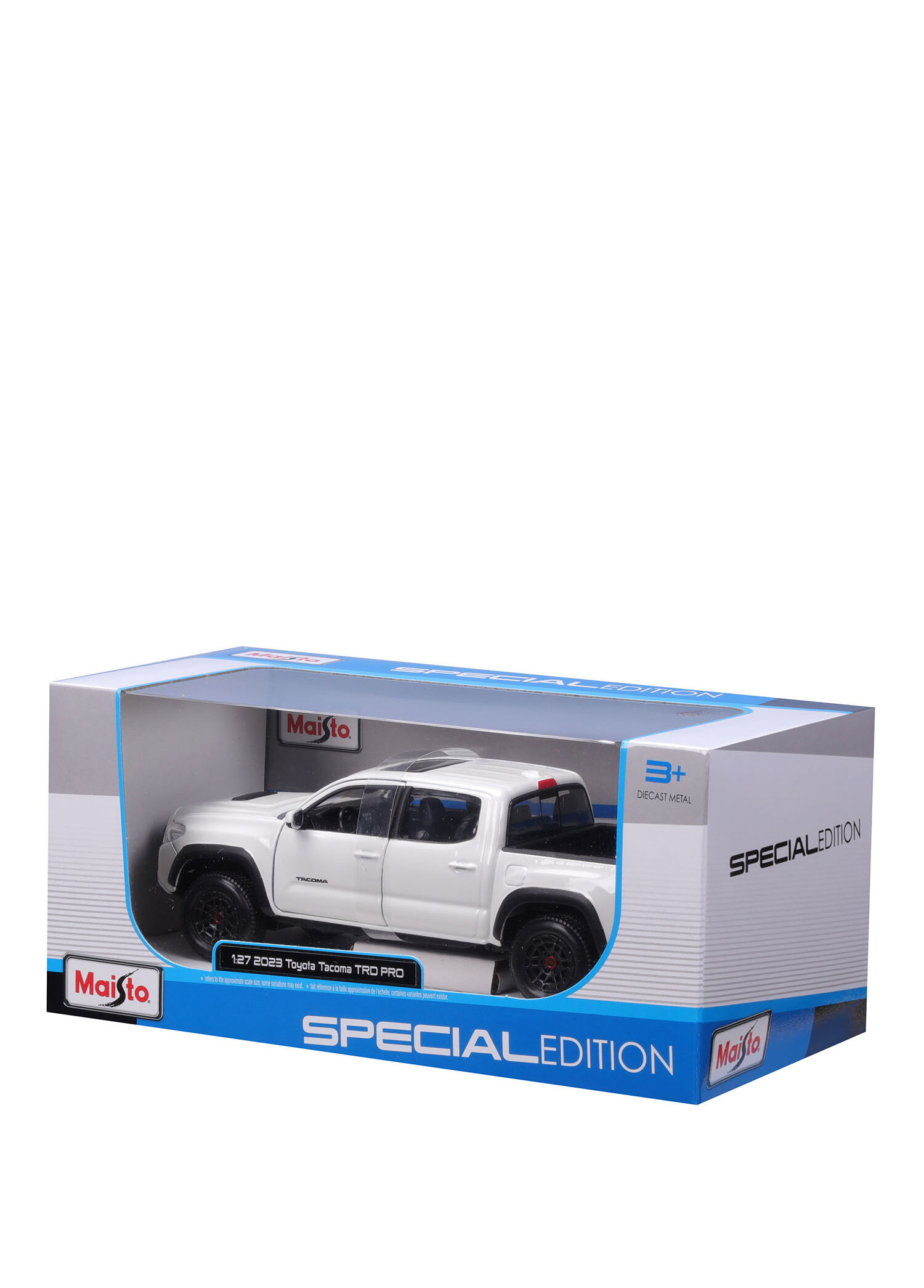 Maisto - 2023 Toyota Tacoma TRD PRO 1:27 Beyaz Model Araba - Beyaz