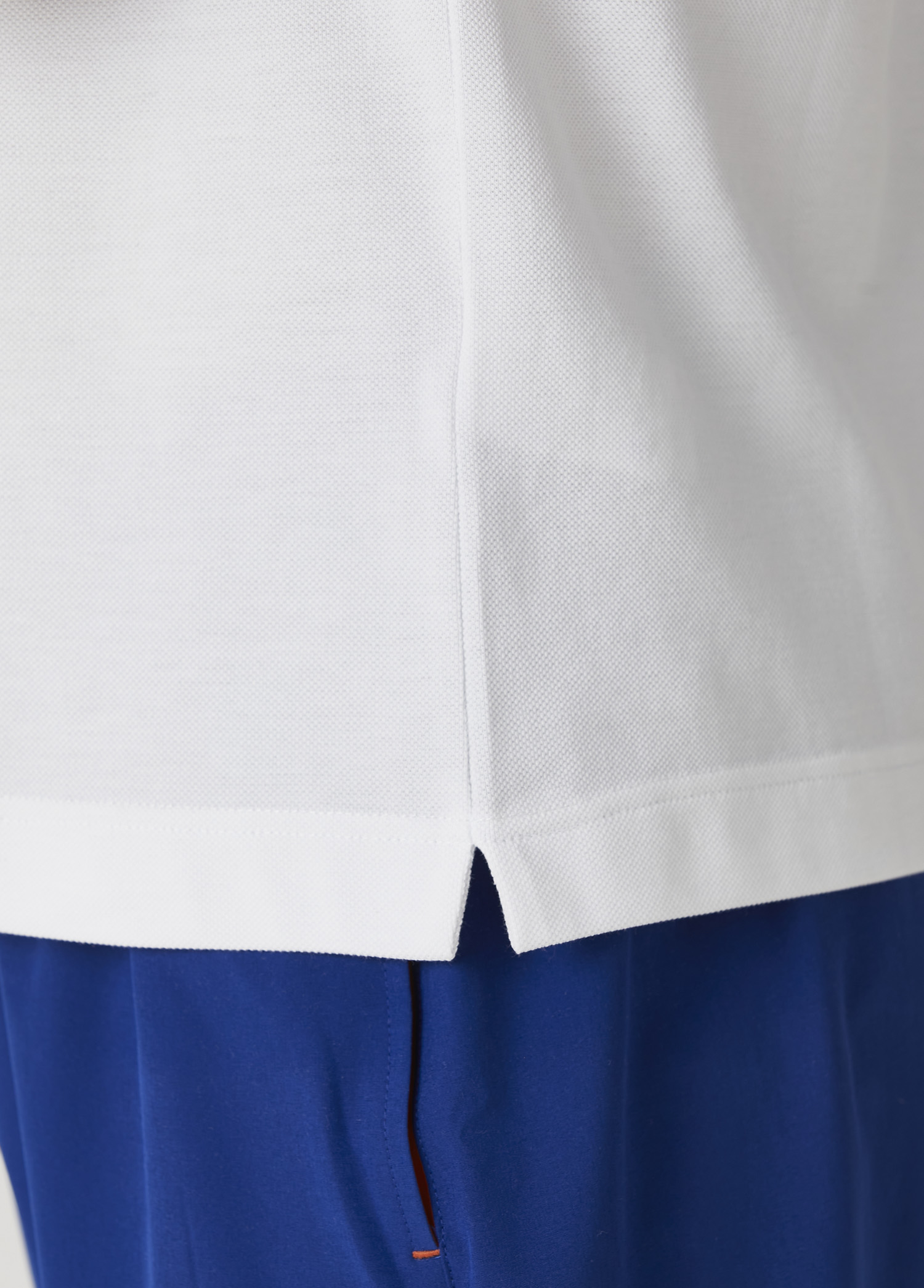 Comfort Fit Beyaz Polo Yaka T-shirt_6