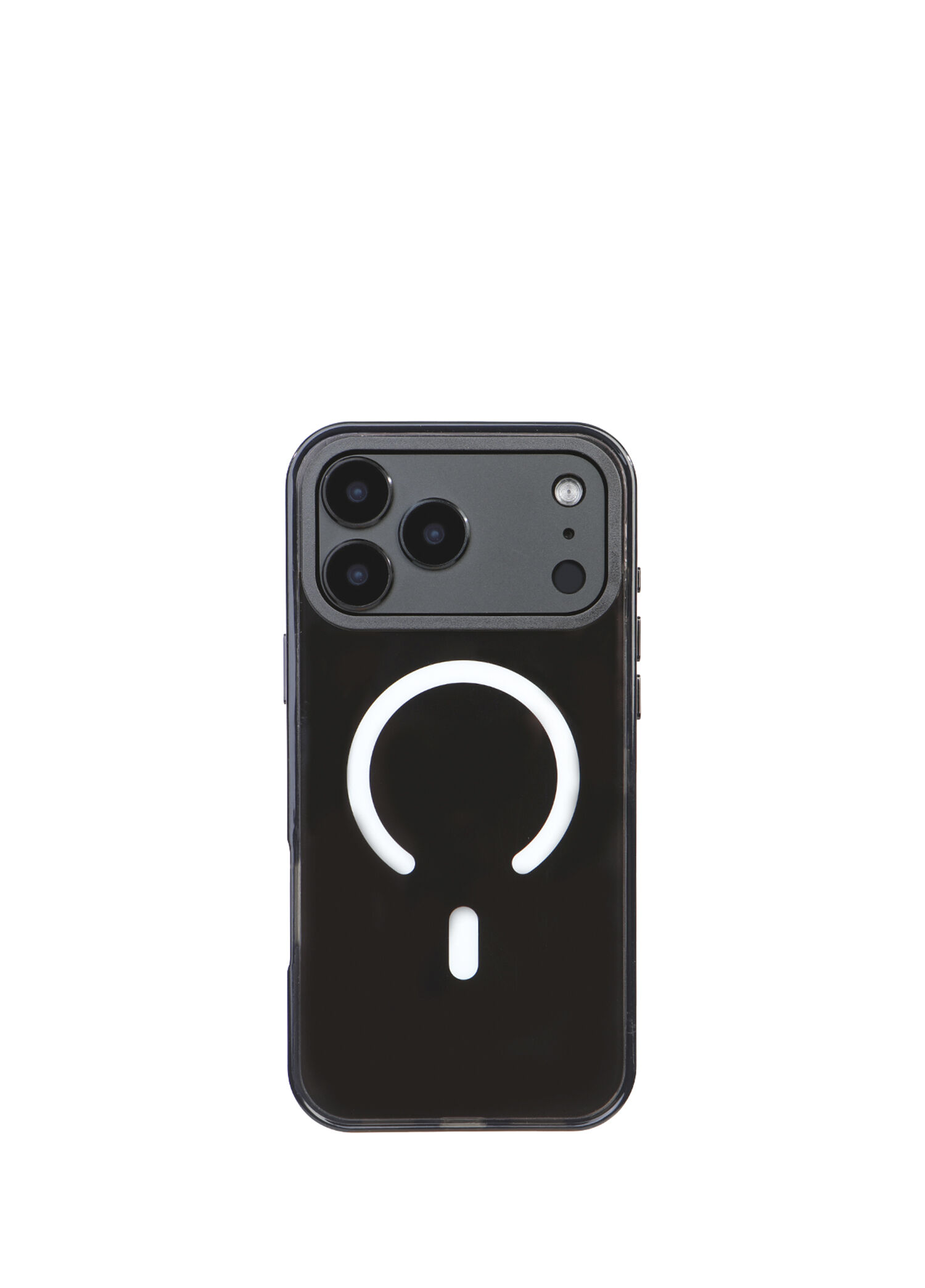 iPhone 17 Pro Max Siyah Premium Darbe Emici Lüks Kamera Korumalı MagSafe Uyumlu Telefon Kılıfı