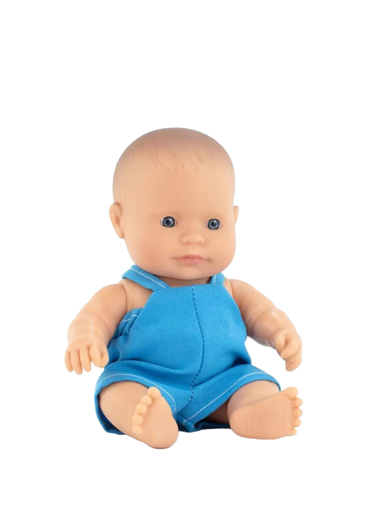 Mf and M Caucasian Boy Baby Doll Oyuncak Bebek 21 cm