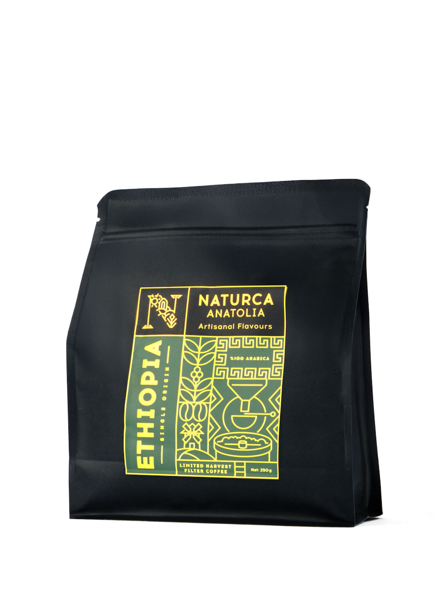 Anatolia Etiyopya Filtre Çekirdek Kahve 250 gr