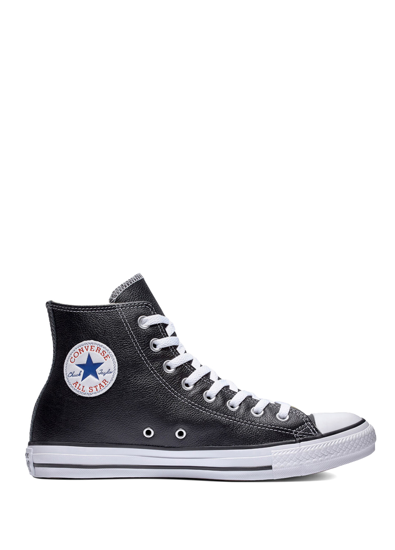 Chuck Taylor All Star Siyah Deri Unisex Sneaker