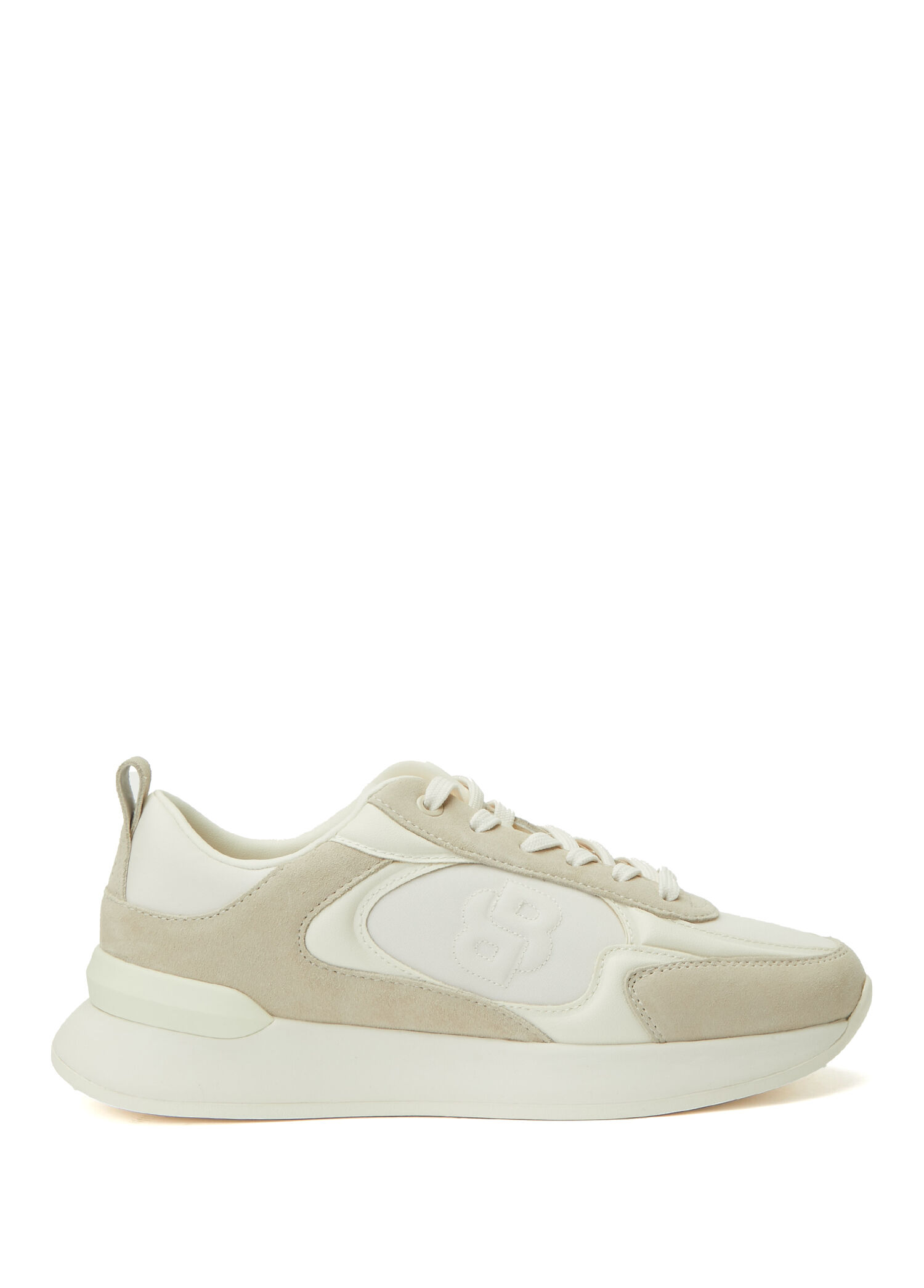 Icon Ekru Logolu Kadın Sneaker