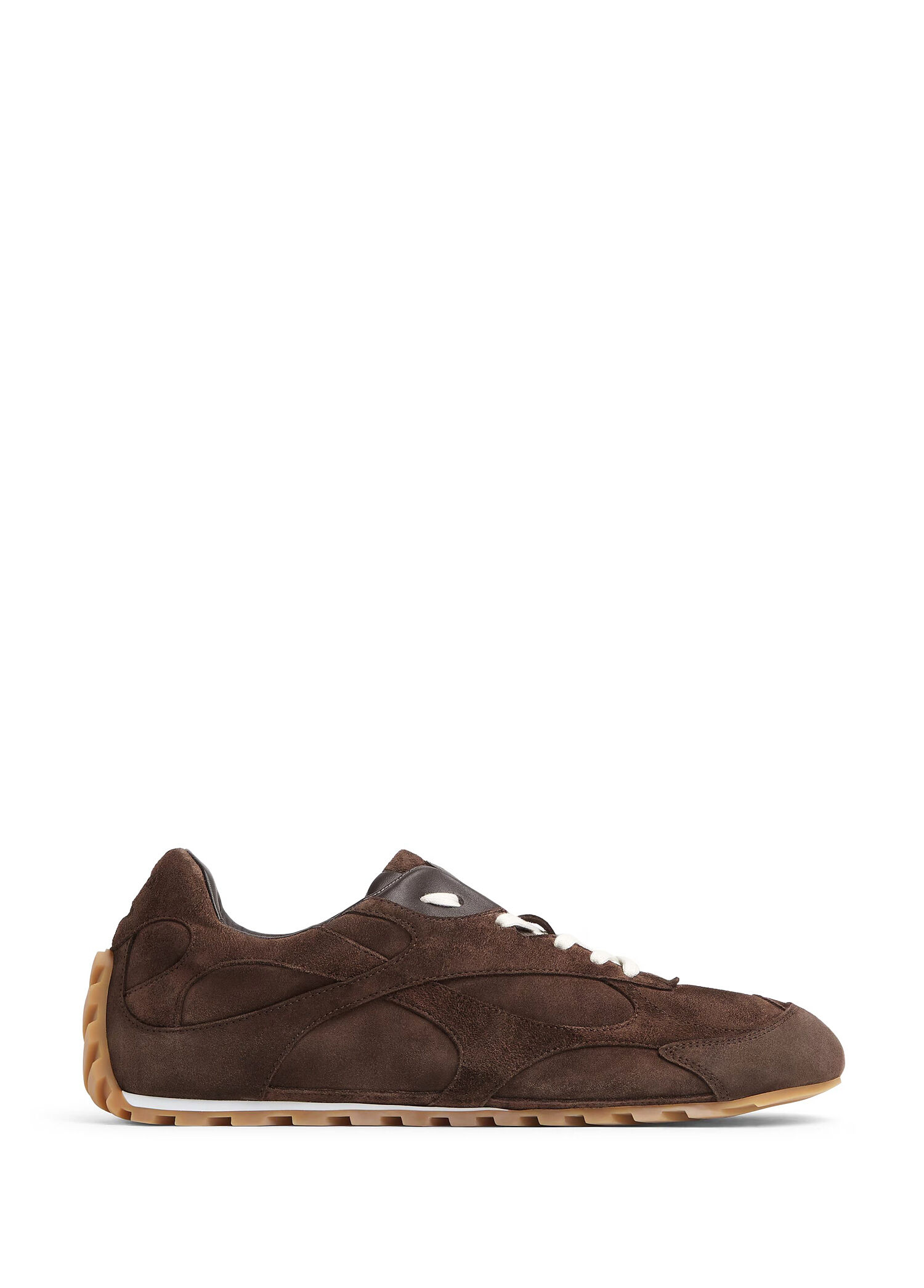 Koyu Kahverengi Erkek Deri Sneaker