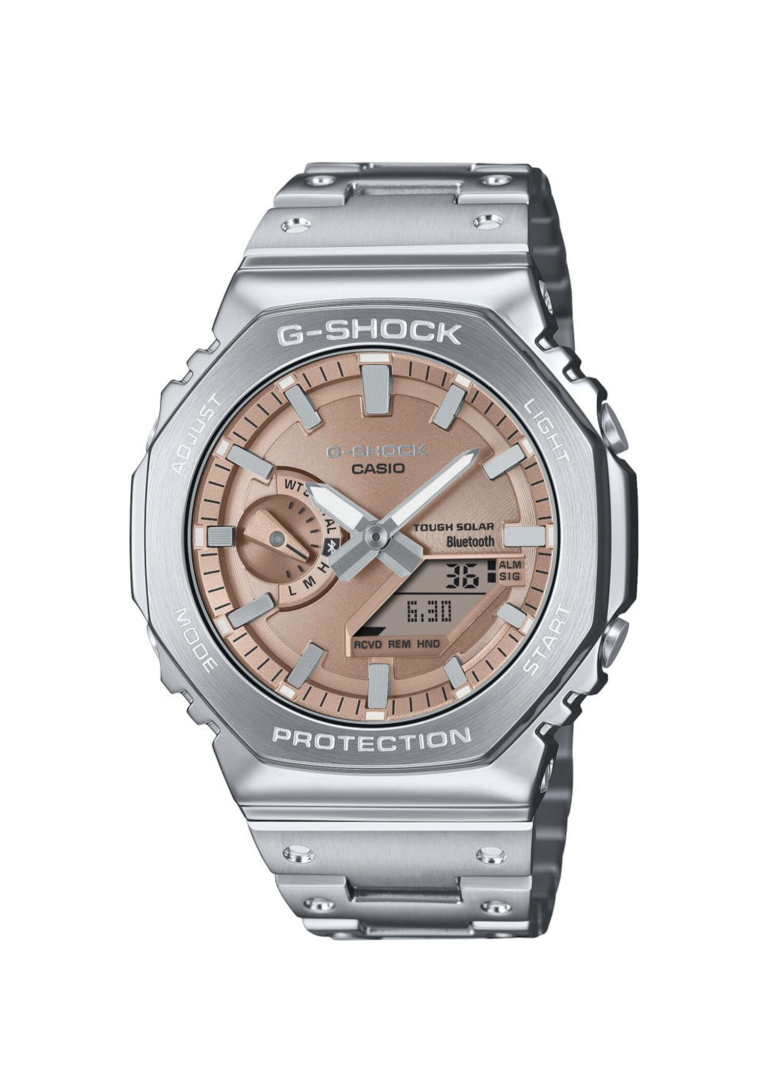 G-Shock GM-B2100AD-5ADR Gri Çelik Erkek Kol Saati
