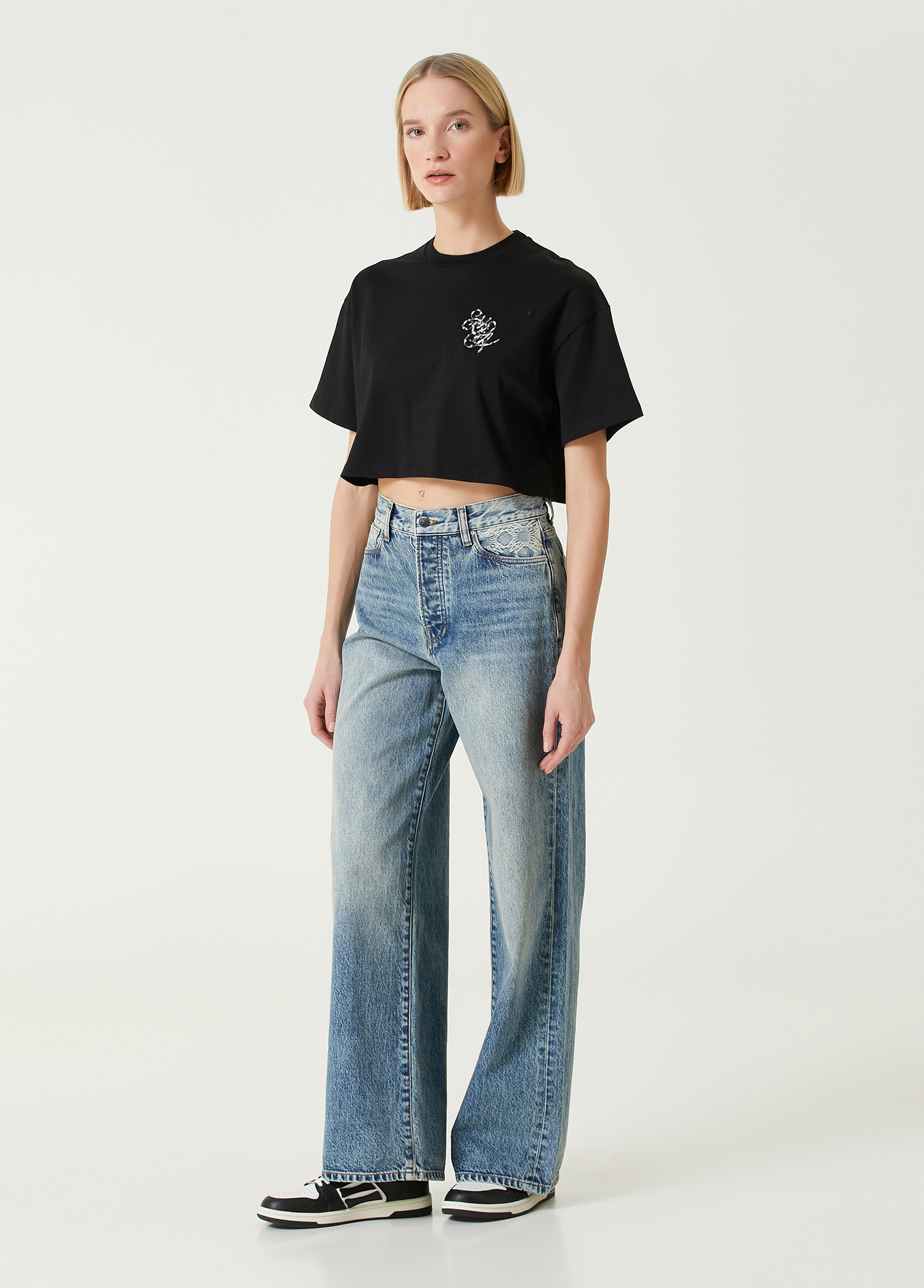 Mavi Wide Leg Jean Pantolon