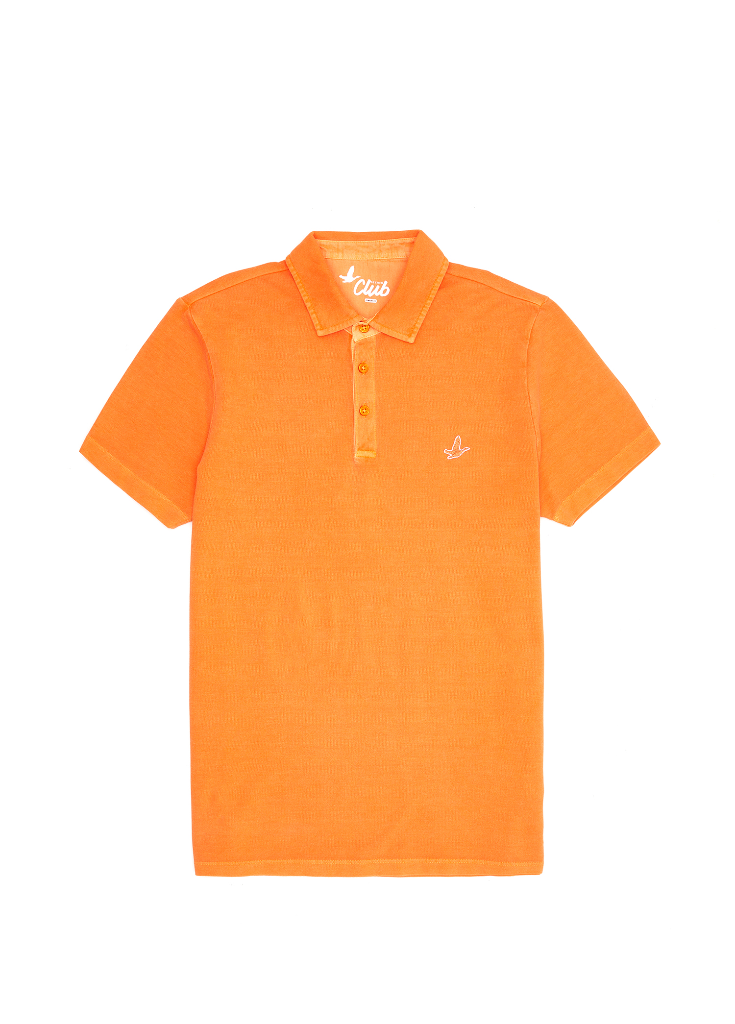 Comfort Fit Turuncu Polo Yaka T-shirt_7