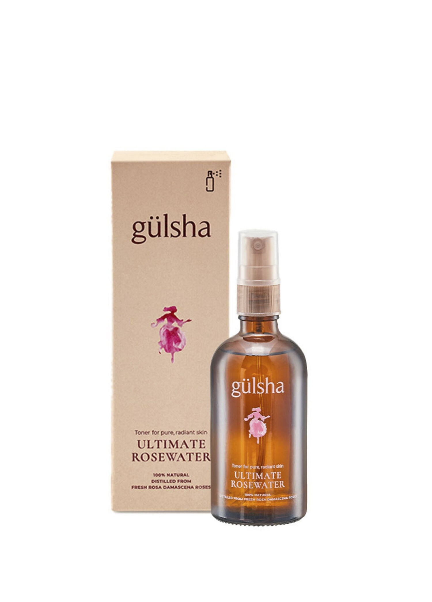 Tam Gül Suyu Yatıştırıcı & Nemlendirici Yüz Toniği 100 ml