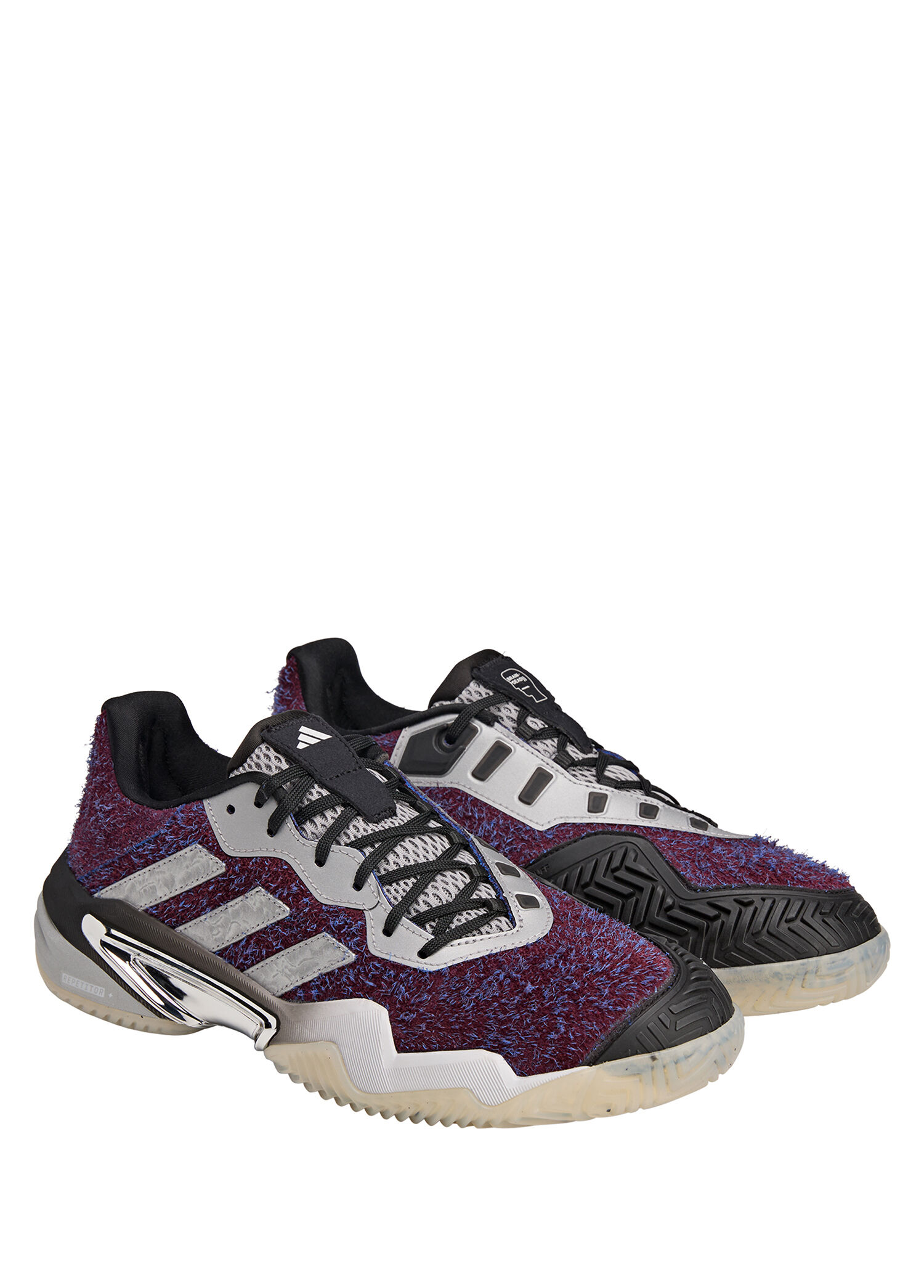 Adidas - Barricade 13 x Brain Dead Erkek Deri Sneaker - Gri