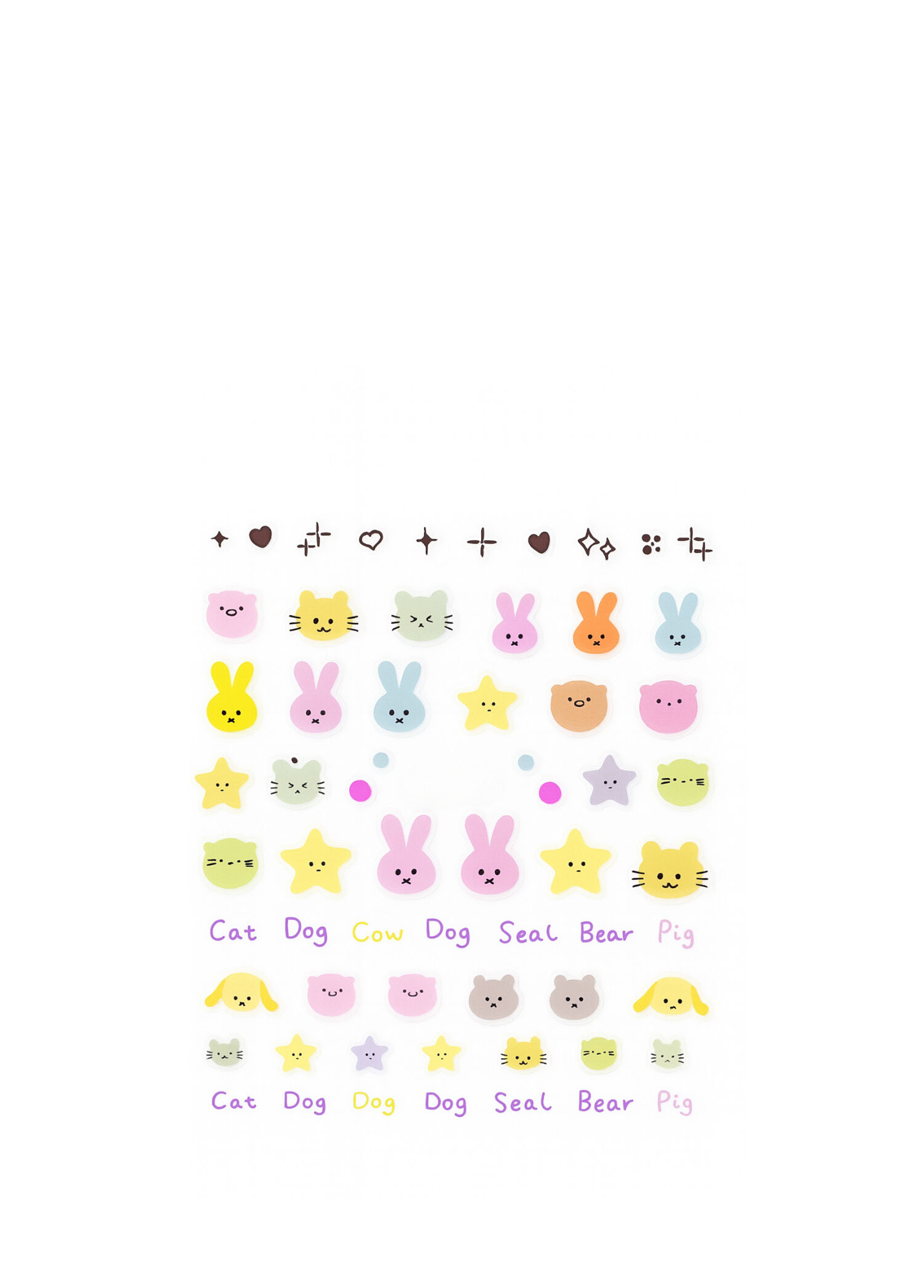 Nail Cat Kız Çocuk Sticker