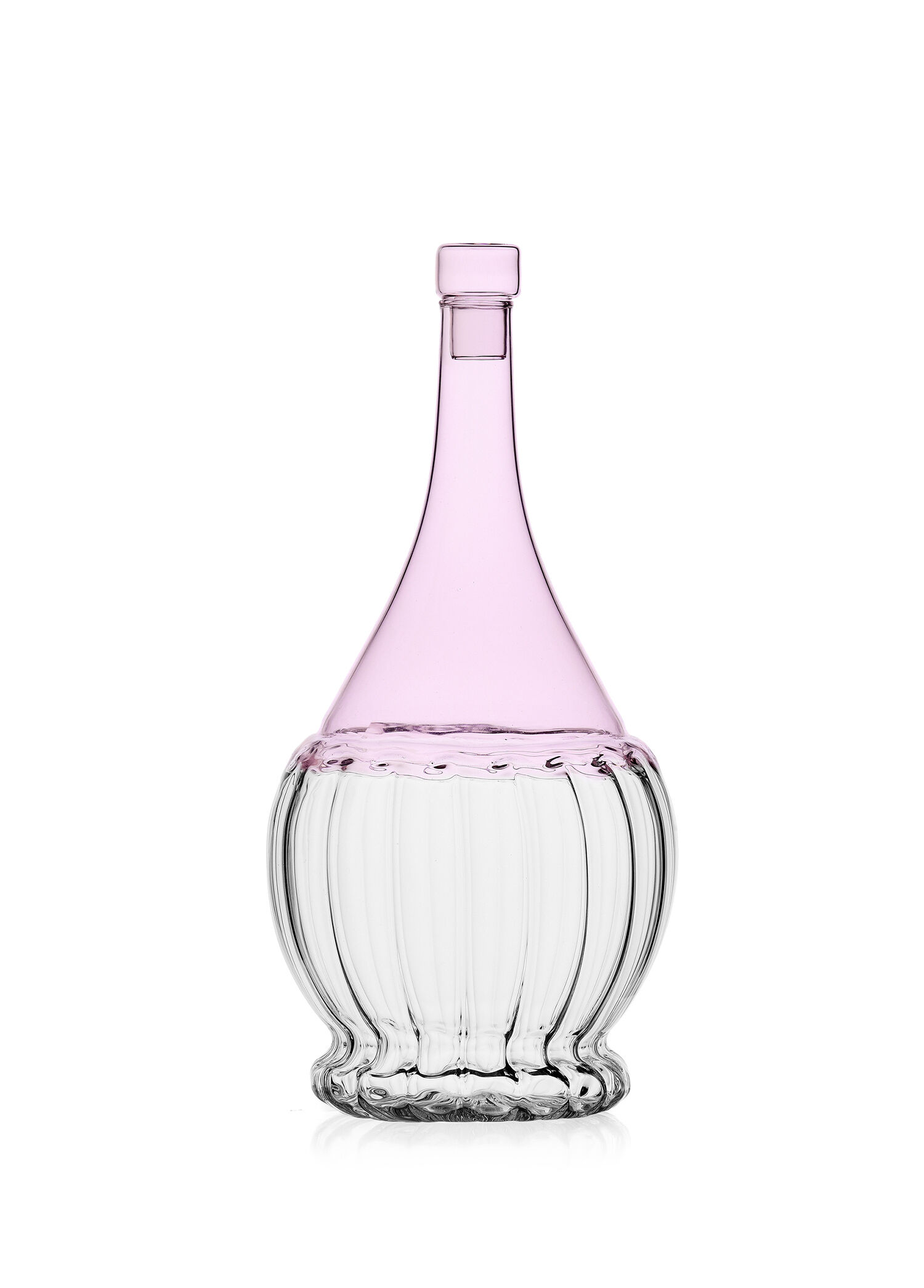 Garden Picnic Koleksiyonu No:4 Pembe Cam Şişe 1,8 lt