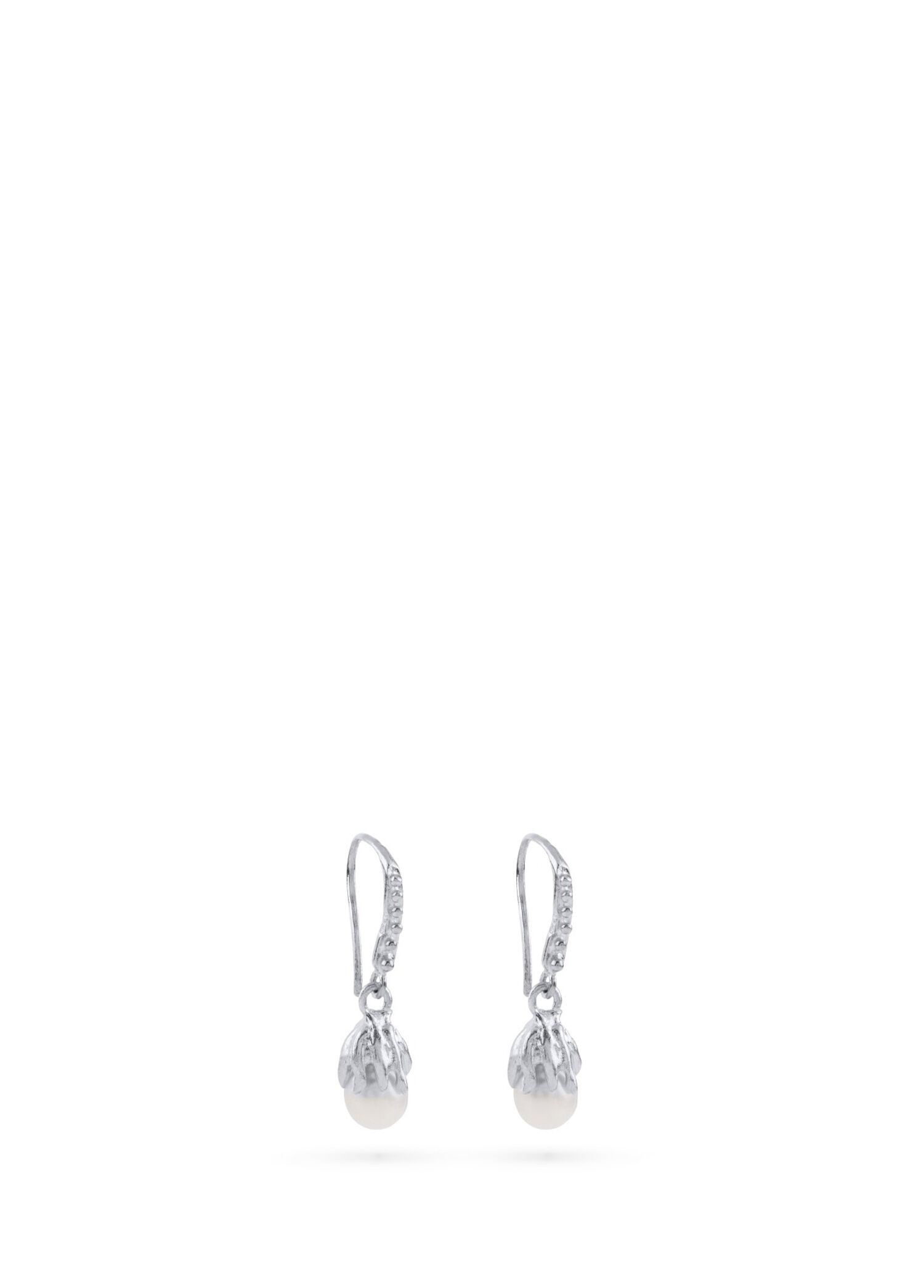 Daisy 925 Ayar Gümüş Kadın İnci Küpe