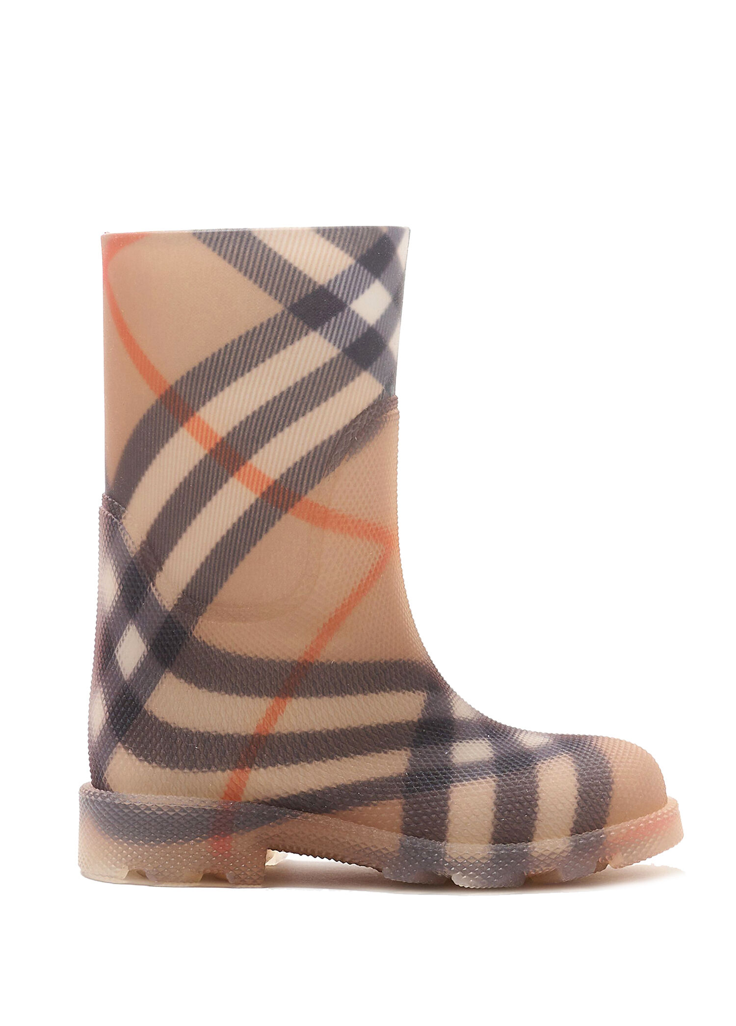 Check Rubber Marsh High Bej Unisex Çocuk Bot