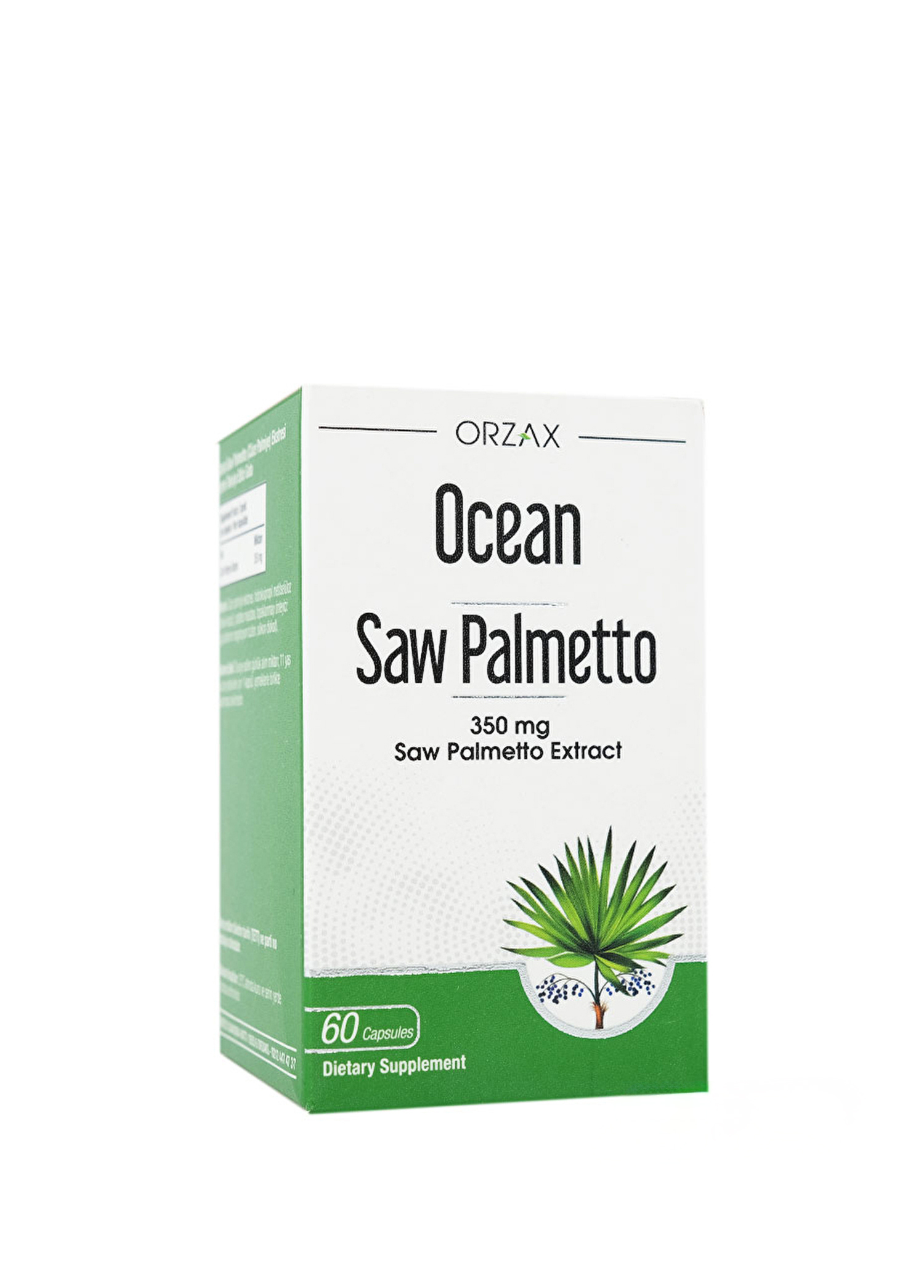 Saw Palmetto 350 mg Takviye Edici Gıda 60 Kapsül