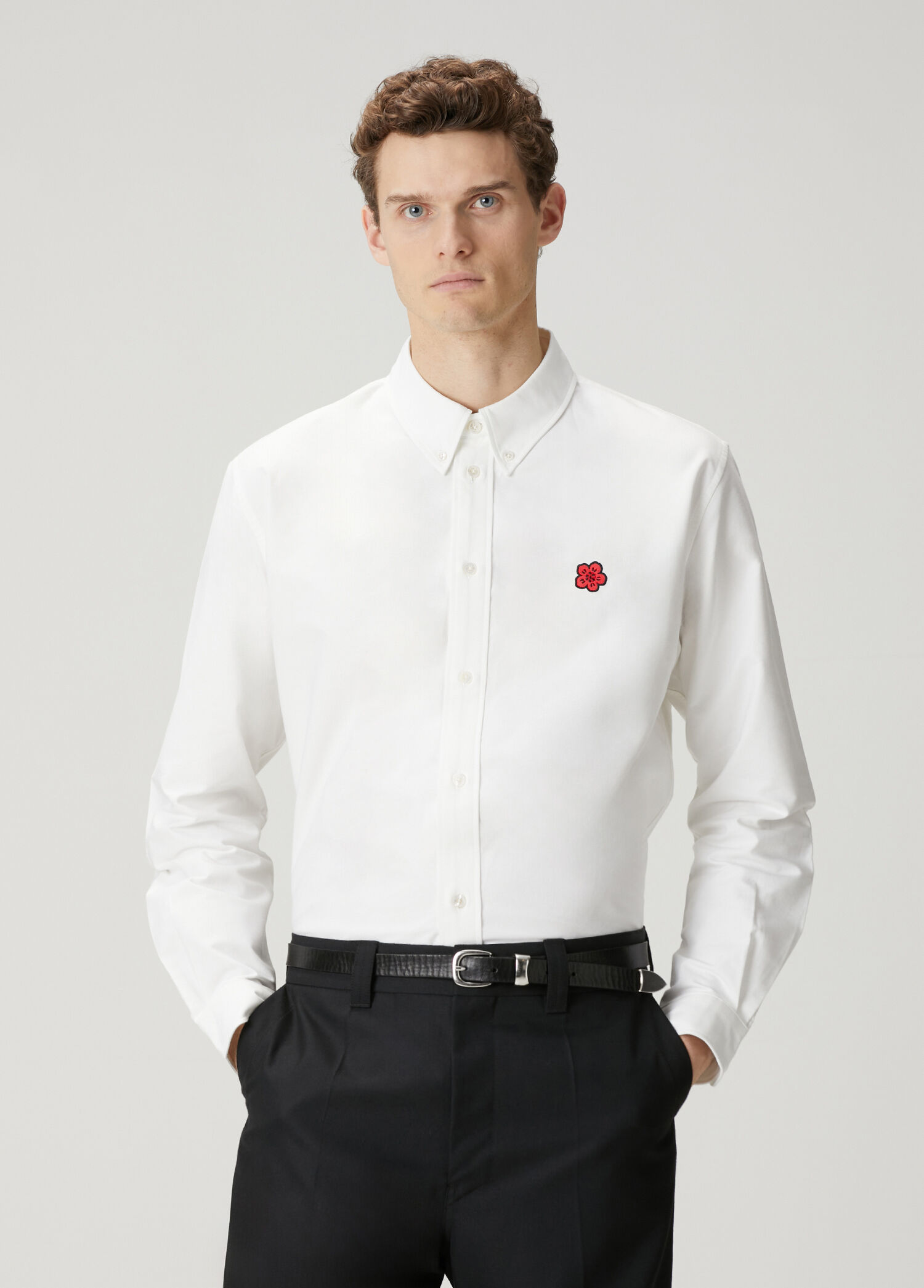 Kenzo Beyaz Erkek Boke Flower Beyaz Gömlek 1885988 | Beymen