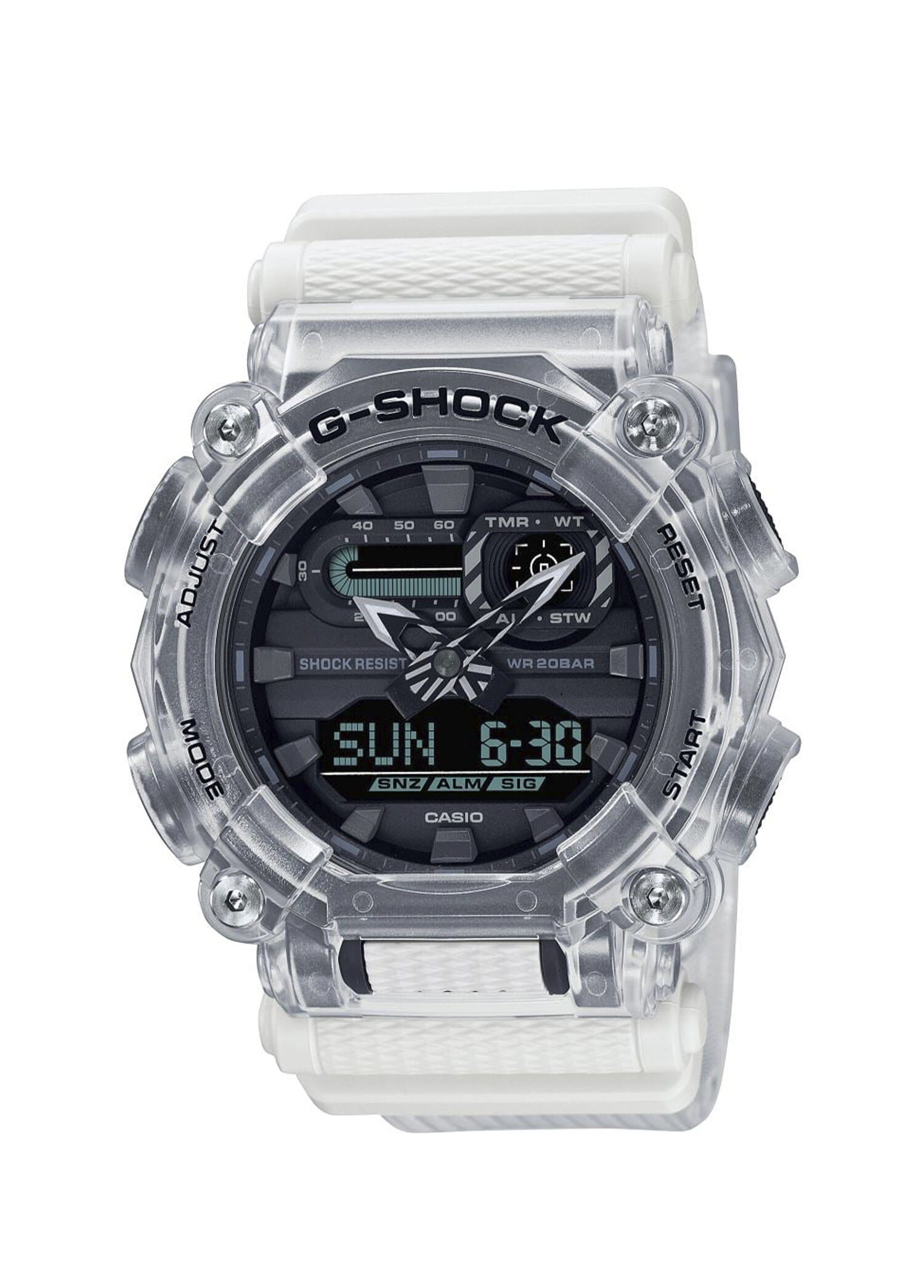 G-Shock GA-900SKL-7ADR Beyaz Silikon Erkek Kol Saati