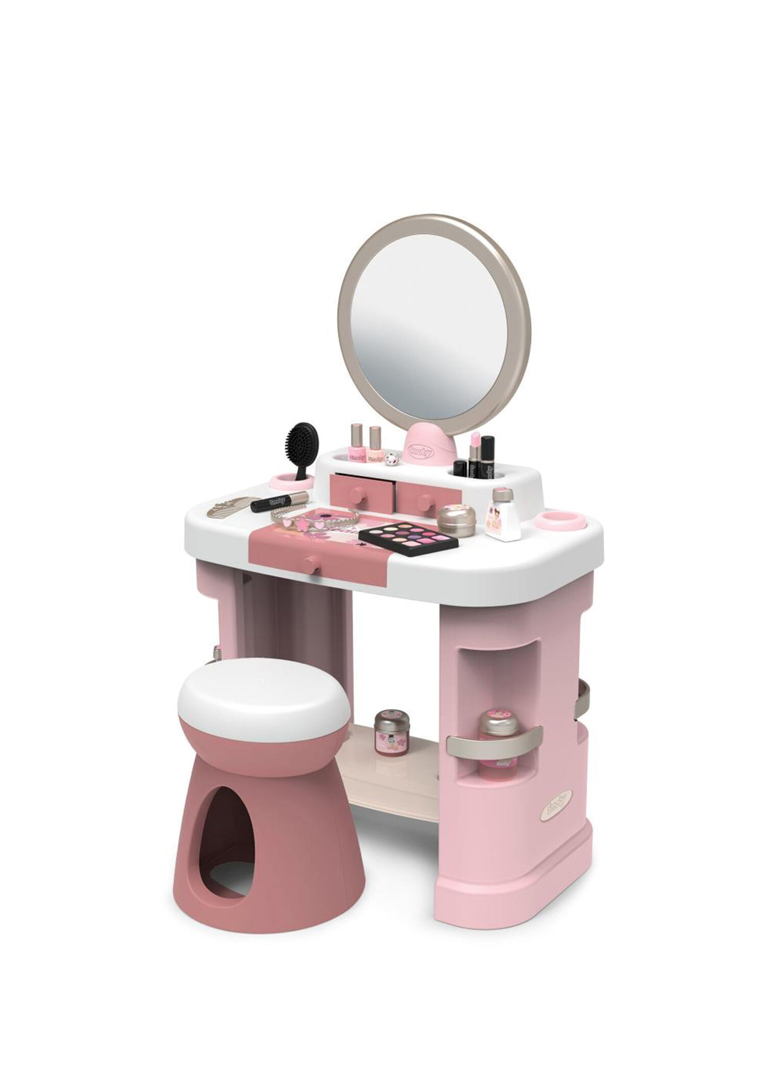 Smoby - My Beauty Kız Çocuk Oyuncak Makyaj Masası 320257  - Çok Renkli