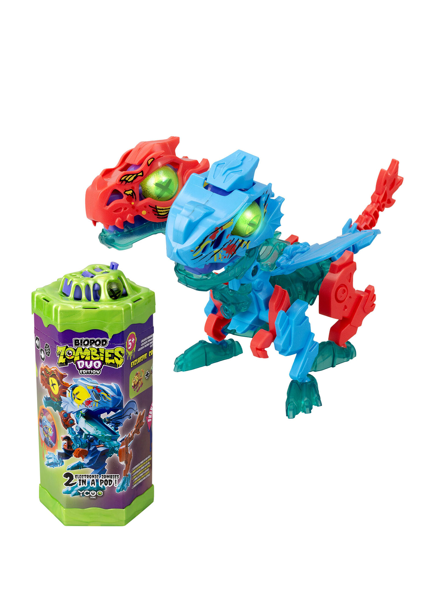 88694 Biopod Zombies İkili Dinozor Robot Oyuncak