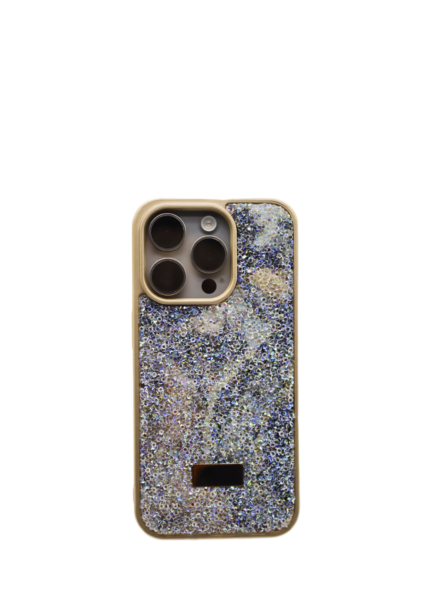 Diamond Serisi iPhone 16 Pro Kahverengi Telefon Kılıfı