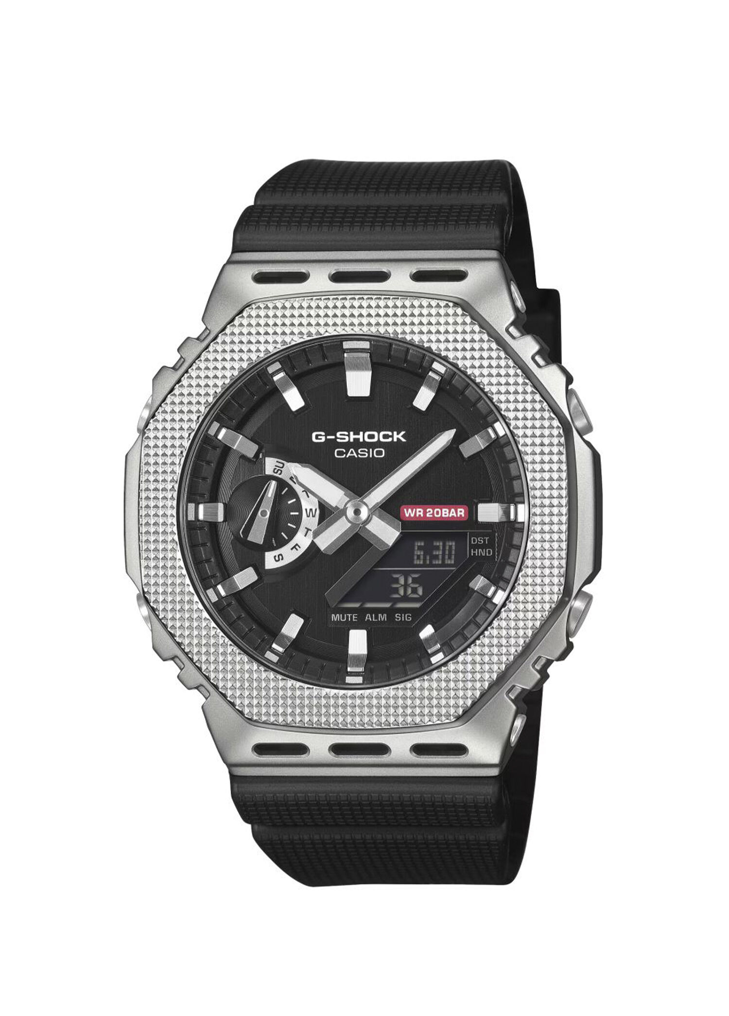 GM-2100M-1ADR G-Steel Siyah Erkek Kol Saati